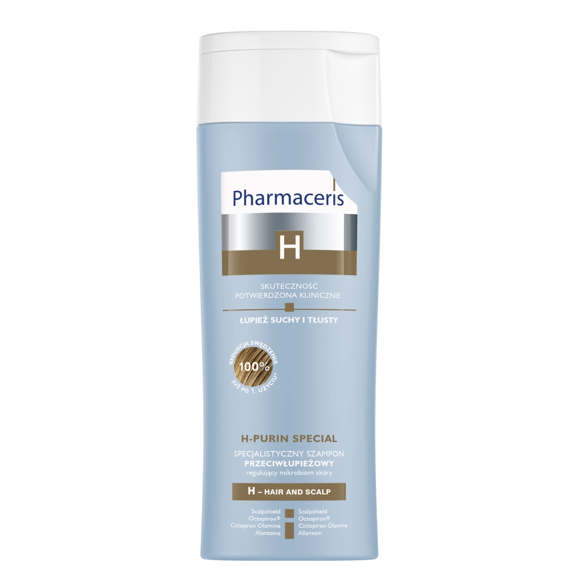 PHARMACERIS H.Purin Special pretblaugznu šampūns, 250 ml - Produkta attēls