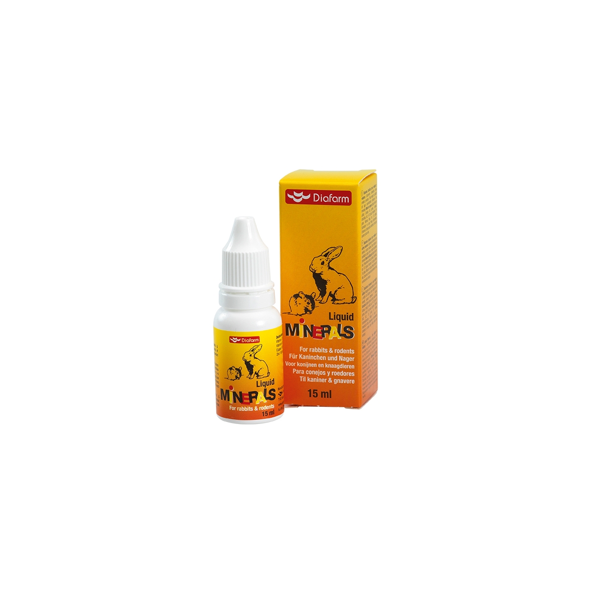 DF LIQUID MINERALS FOR RABBITS RODENTS 15ML - Produkta attēls