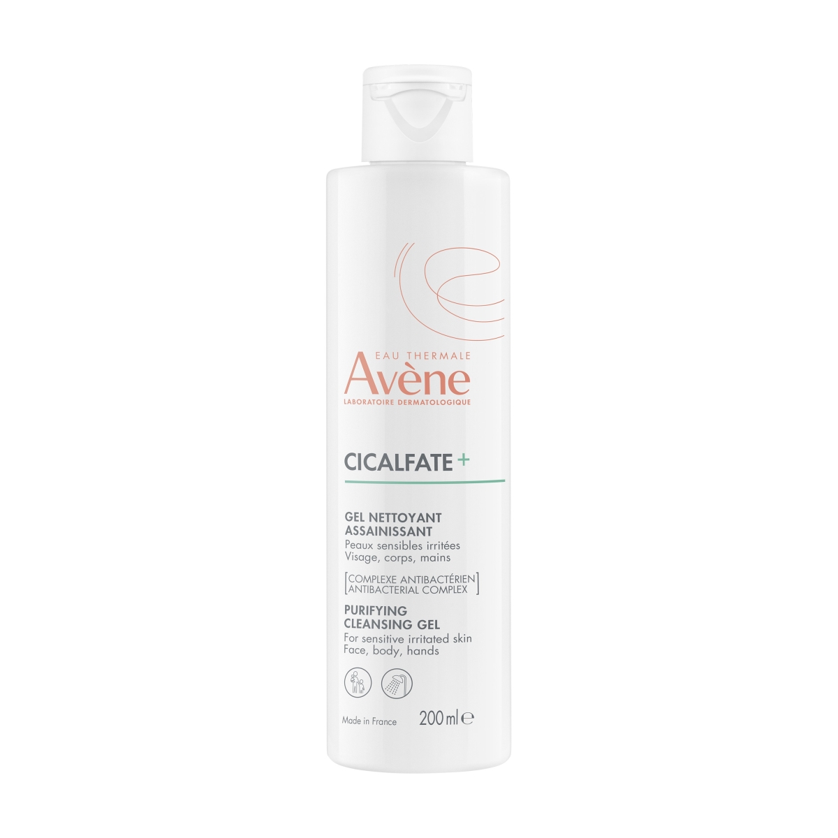 AVÈNE Cicalfate+ attīrošs gels, 200 ml - Produkta attēls