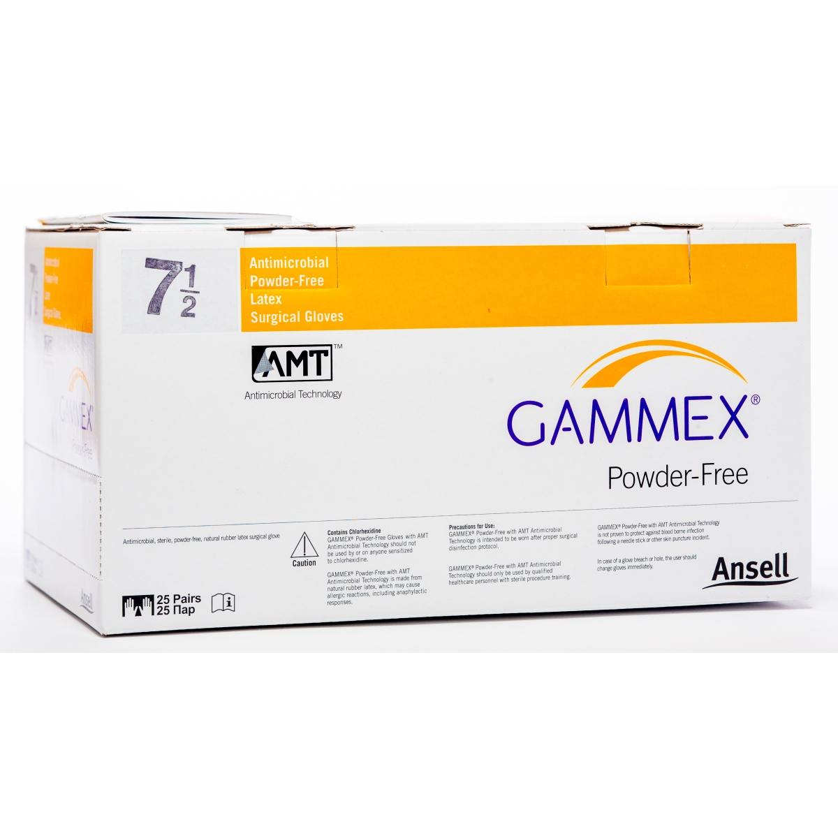 ANSEL CIMDI ST. GAMMEX PF AMT 7.5 (25P) - Produkta attēls