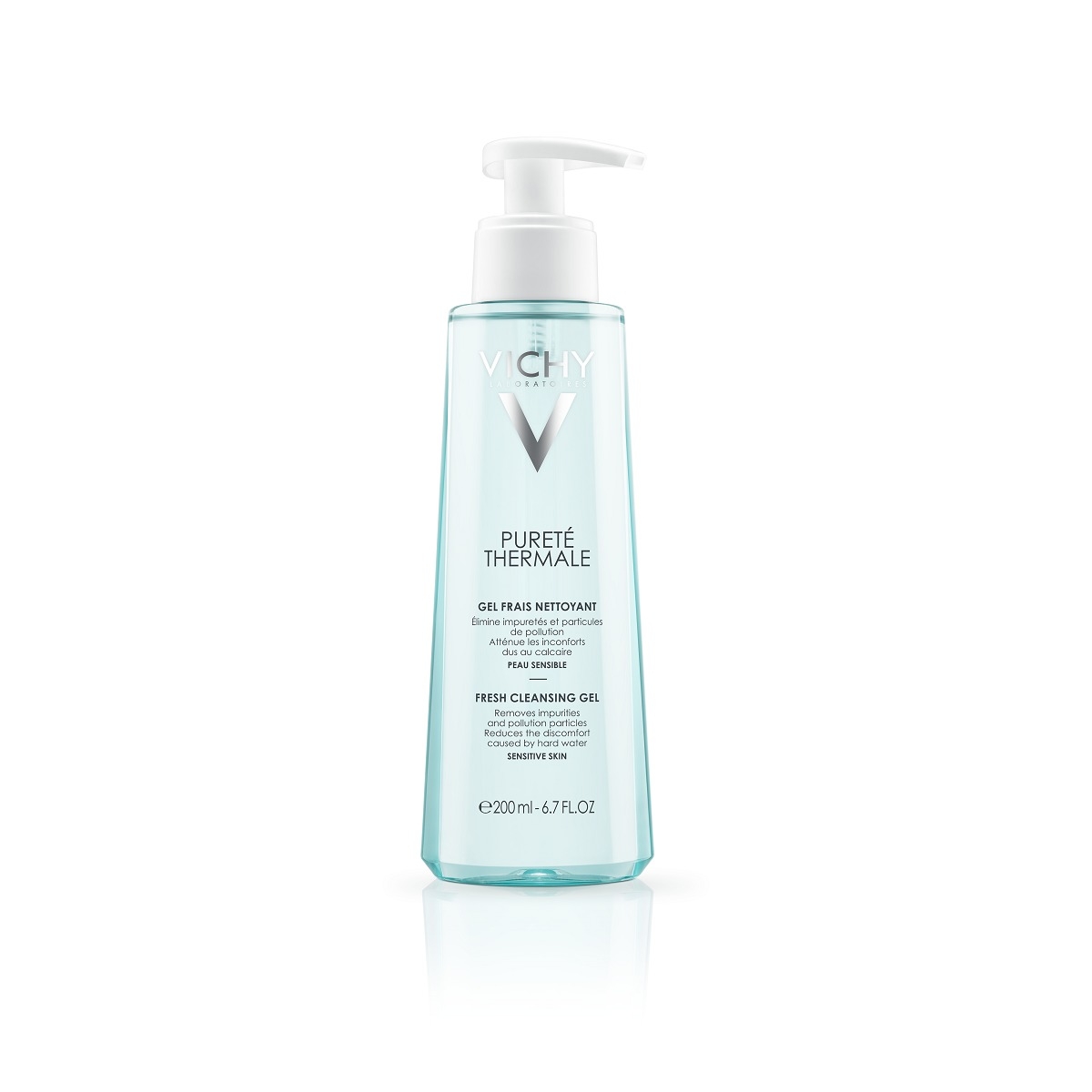 VICHY PURETE THERMALE ādu attīrošs gēls, 200ml - Produkta attēls