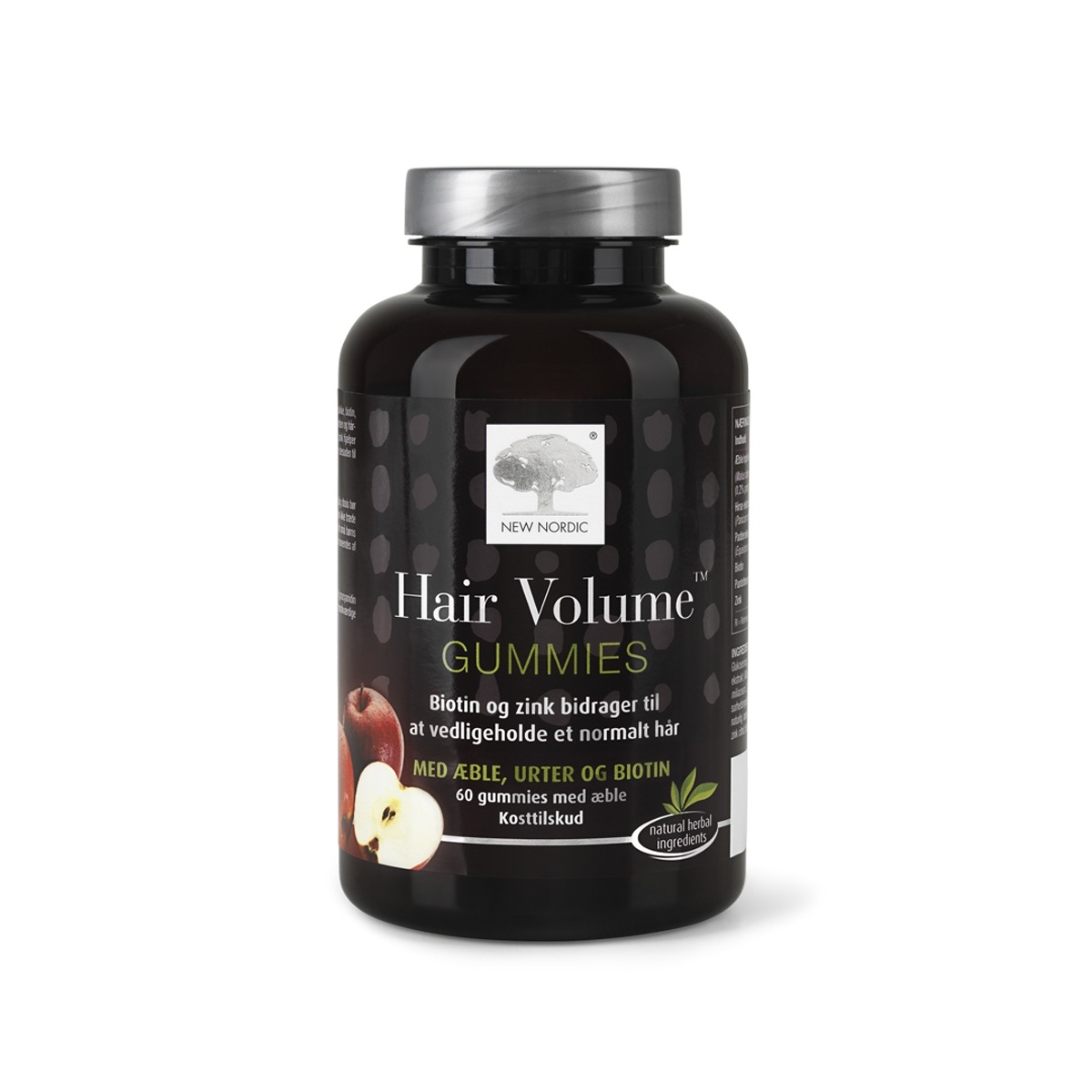 NEW NORDIC Hair Volume Gummies pastilas, 60 gab. - Produkta attēls