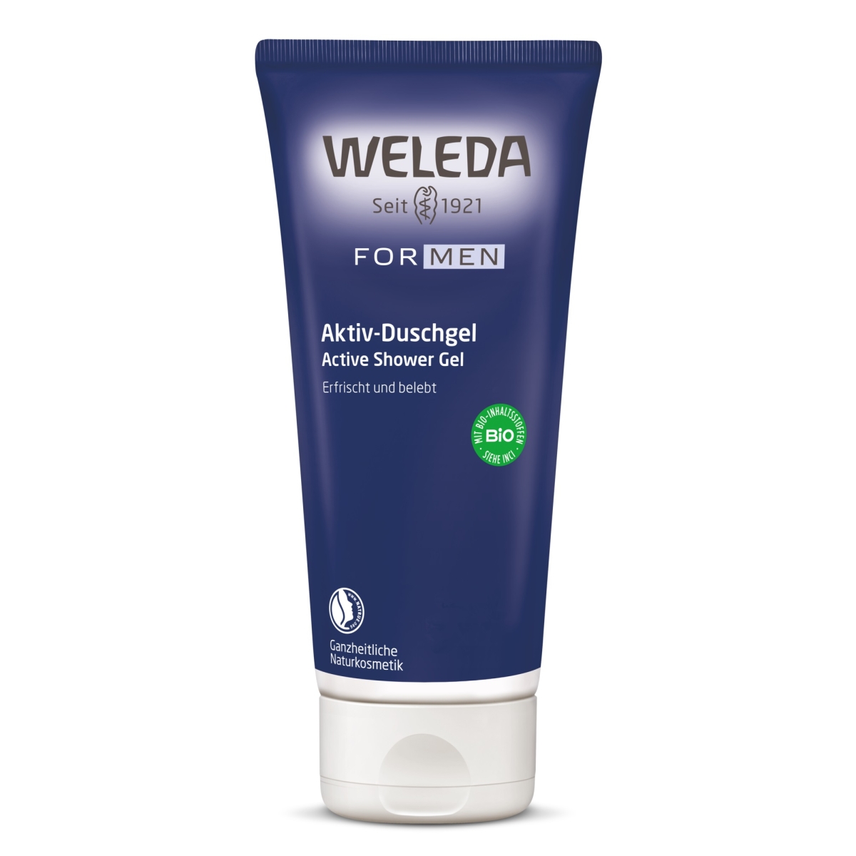 WELEDA For Men Active dušas želeja, 200 ml