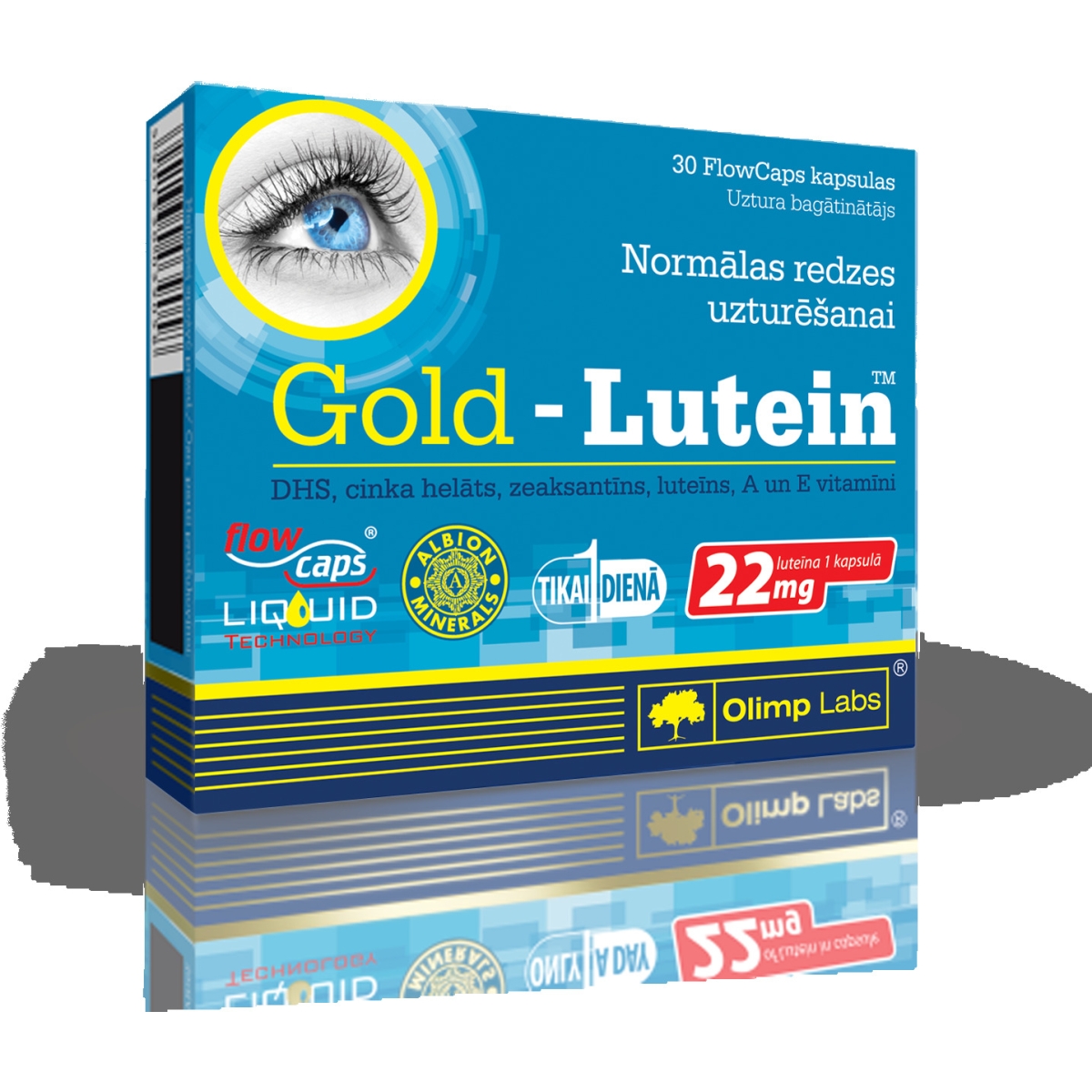 OLIMPLABS GOLD LUTEIN KAPSULAS N30 - Produkta attēls