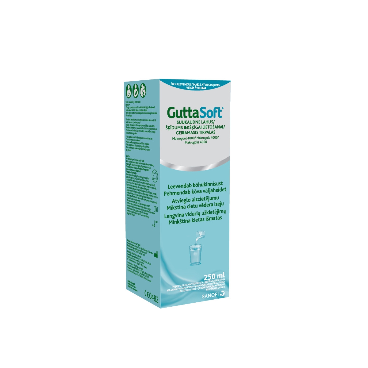 GUTTASOFT ŠĶĪDUMS, 250ML - Produkta attēls