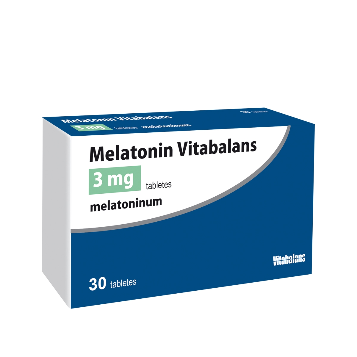 MELATONIN VITABALANS 3MG TBL N30