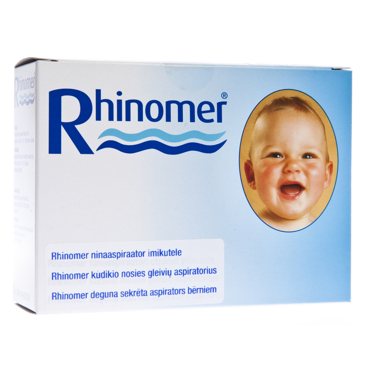 RHINOMER deguna sekrēciju aspirators bērniem - Produkta attēls