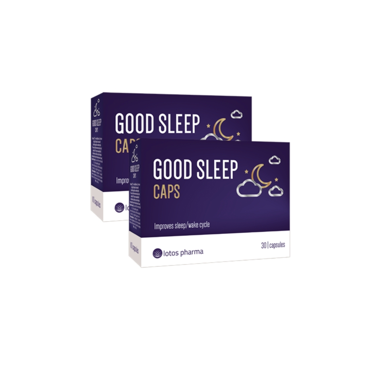 GOOD SLEEP kapsulas, 30 gab + 30 gab - Produkta attēls