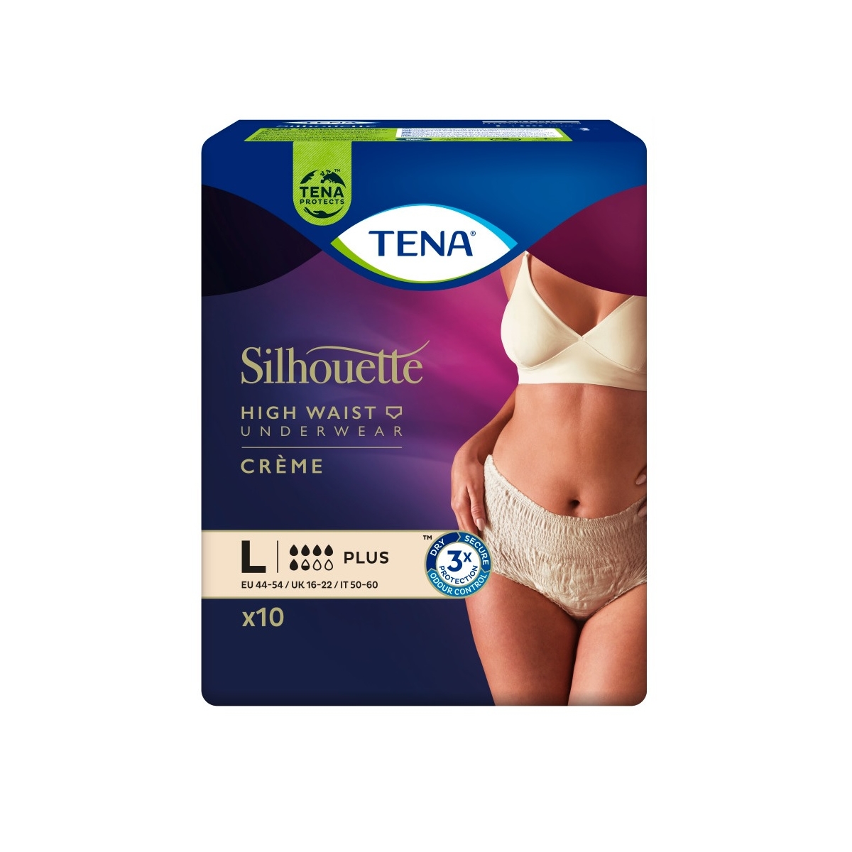 TENA Silhouette Creme Plus L izmērs - Produkta attēls