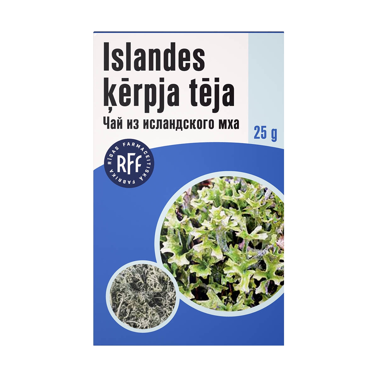 RFF Islandes ķērpja tēja, 25 g