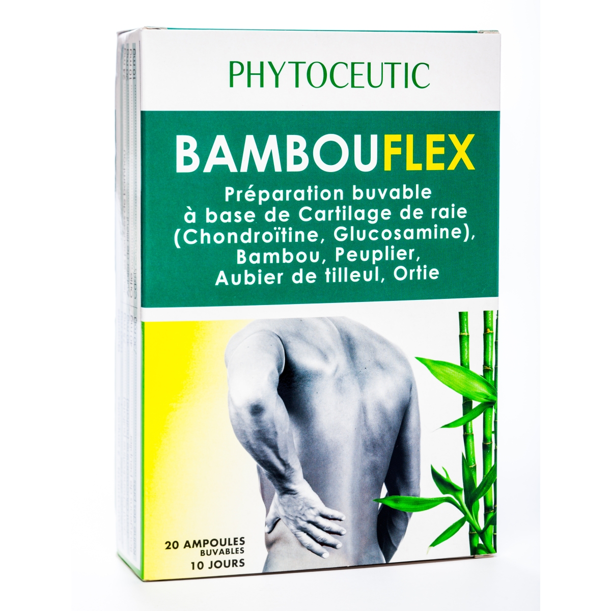 BAMBOUFLEX DZERAMĀS AMPULAS N20 (GLIKOZAMĪNS+HONDROITĪNS) - Produkta attēls