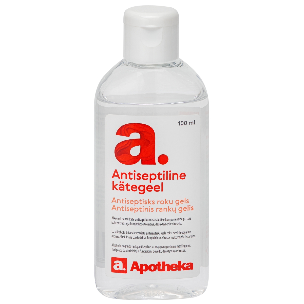 APOTHEKA antiseptisks roku gels, 100 ml - Produkta attēls