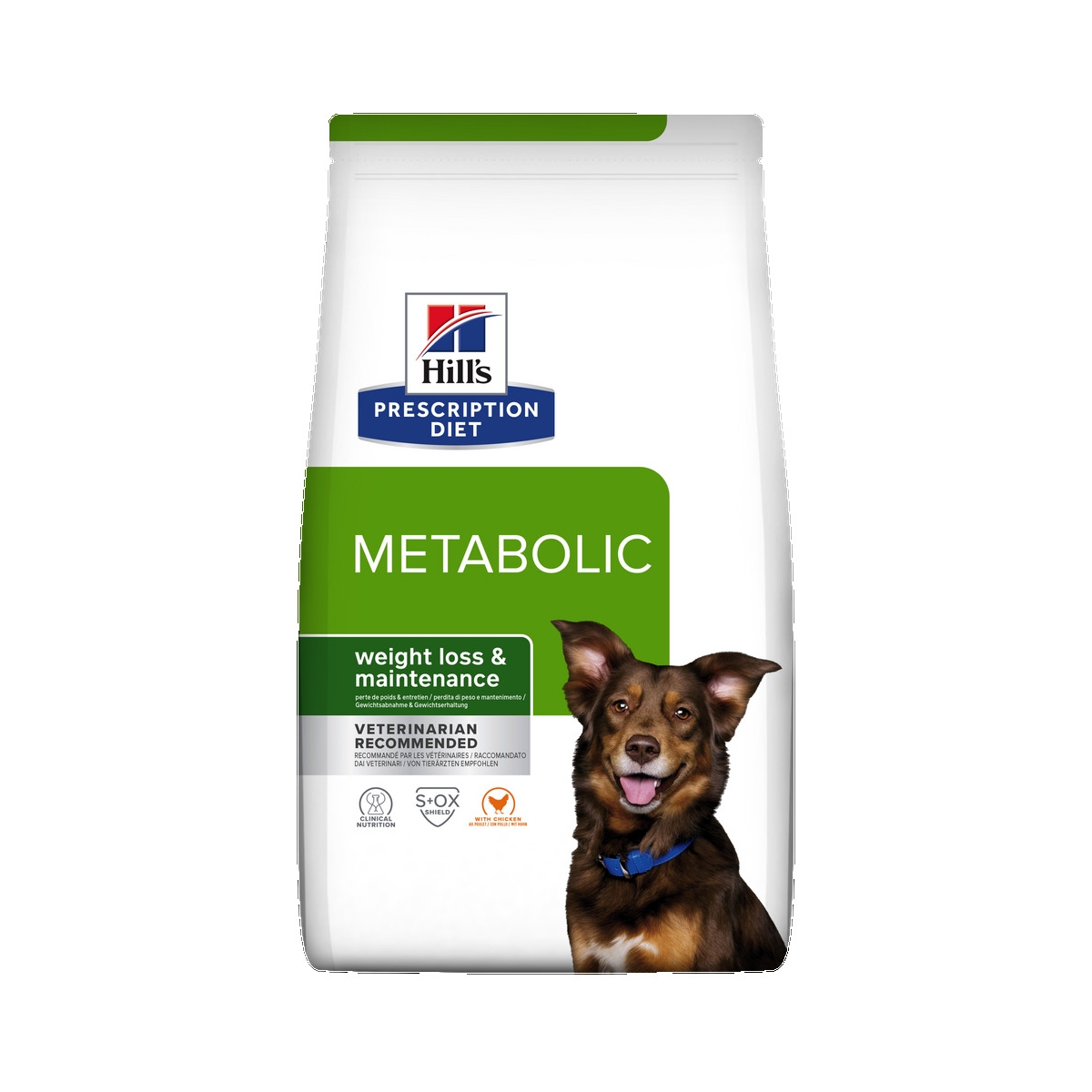 Hills PD suņu sausā barība Metabolic vista 1,5kg - Produkta attēls