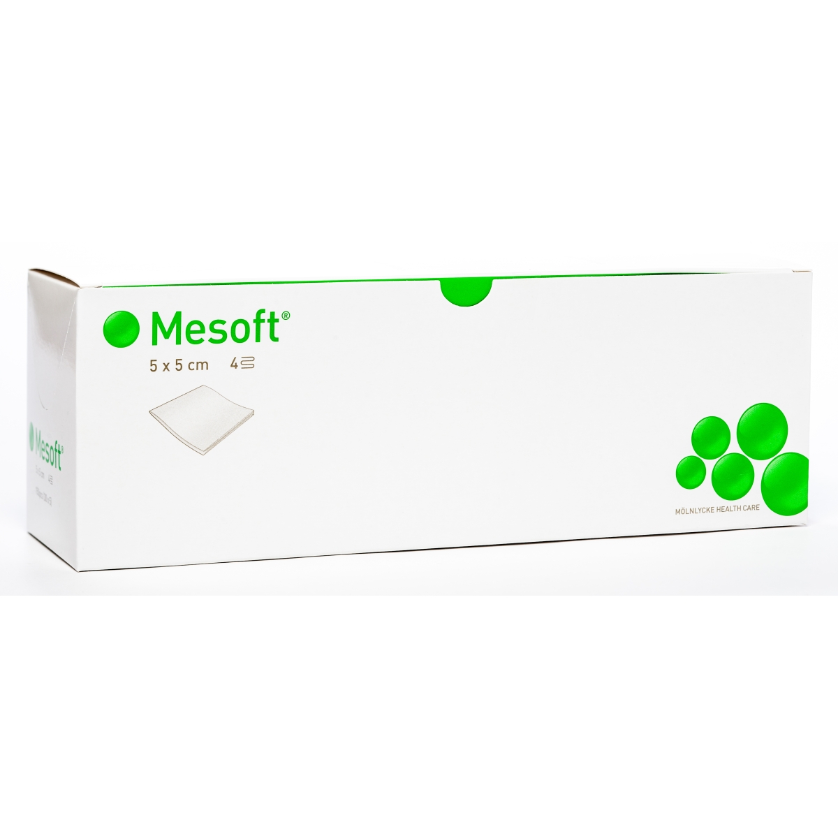 MESOFT STER. SALVETES 5x5CM N150 - Produkta attēls