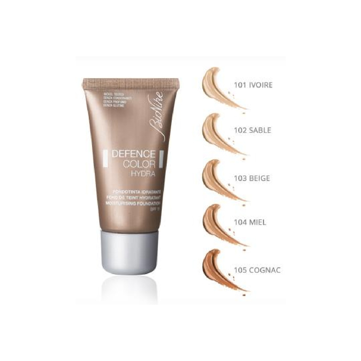 BIONIKE COLOR HYDRA MITRIN.TONĀLAIS KRĒMS NR103 BEIGE 30ML - Produkta attēls