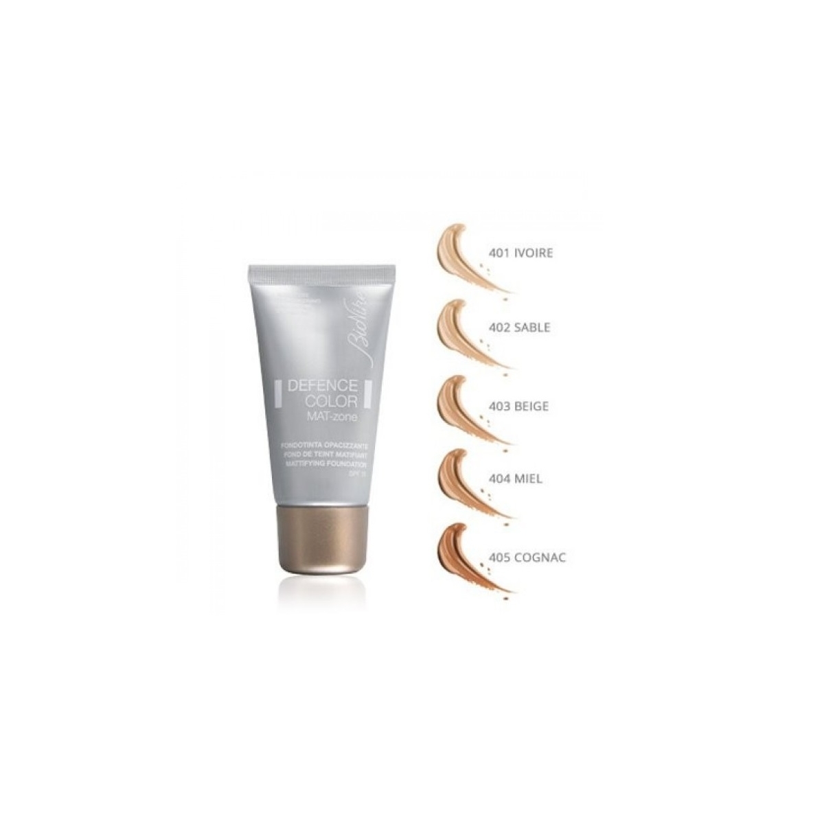 BIONIKE COLOR MAT-ZONE MATĒJOŠS TONĀL.KR. NR403 BEIGE 30ML - Produkta attēls