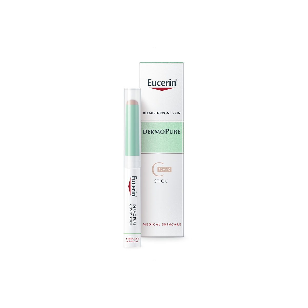 EUCERIN Dermopure maskējošais zīmulis ādai ar tieksmi uz akni, 2 g