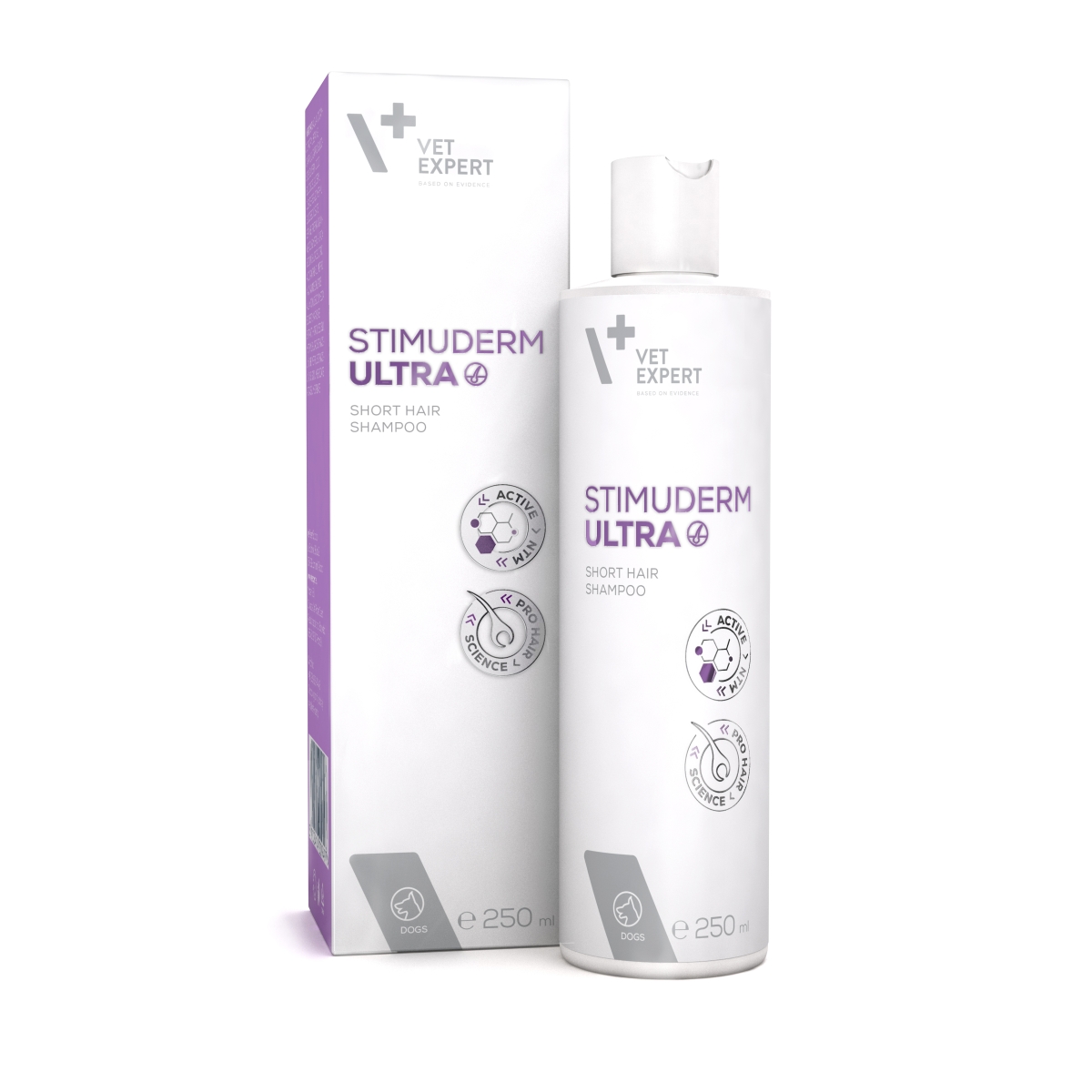 VE STIMUDERM ULTRA ŠAMPŪNS SHORT HAIR 250ML SUŅIEM - Produkta attēls