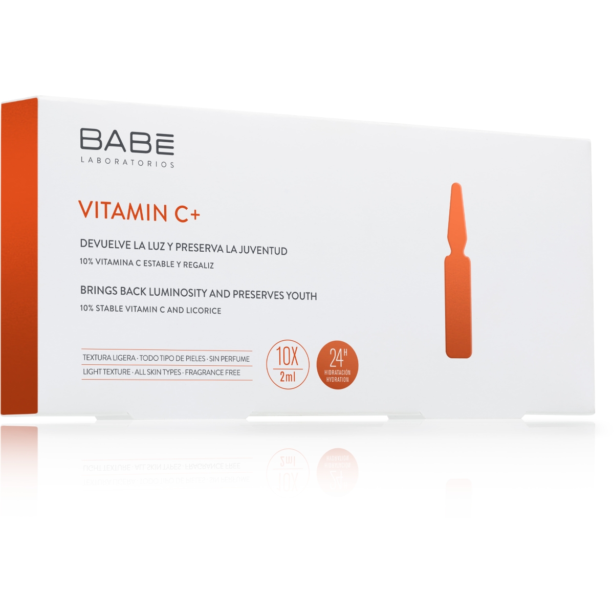 BABĒ Vitamin C+ ampulas, 2ml x 10gab