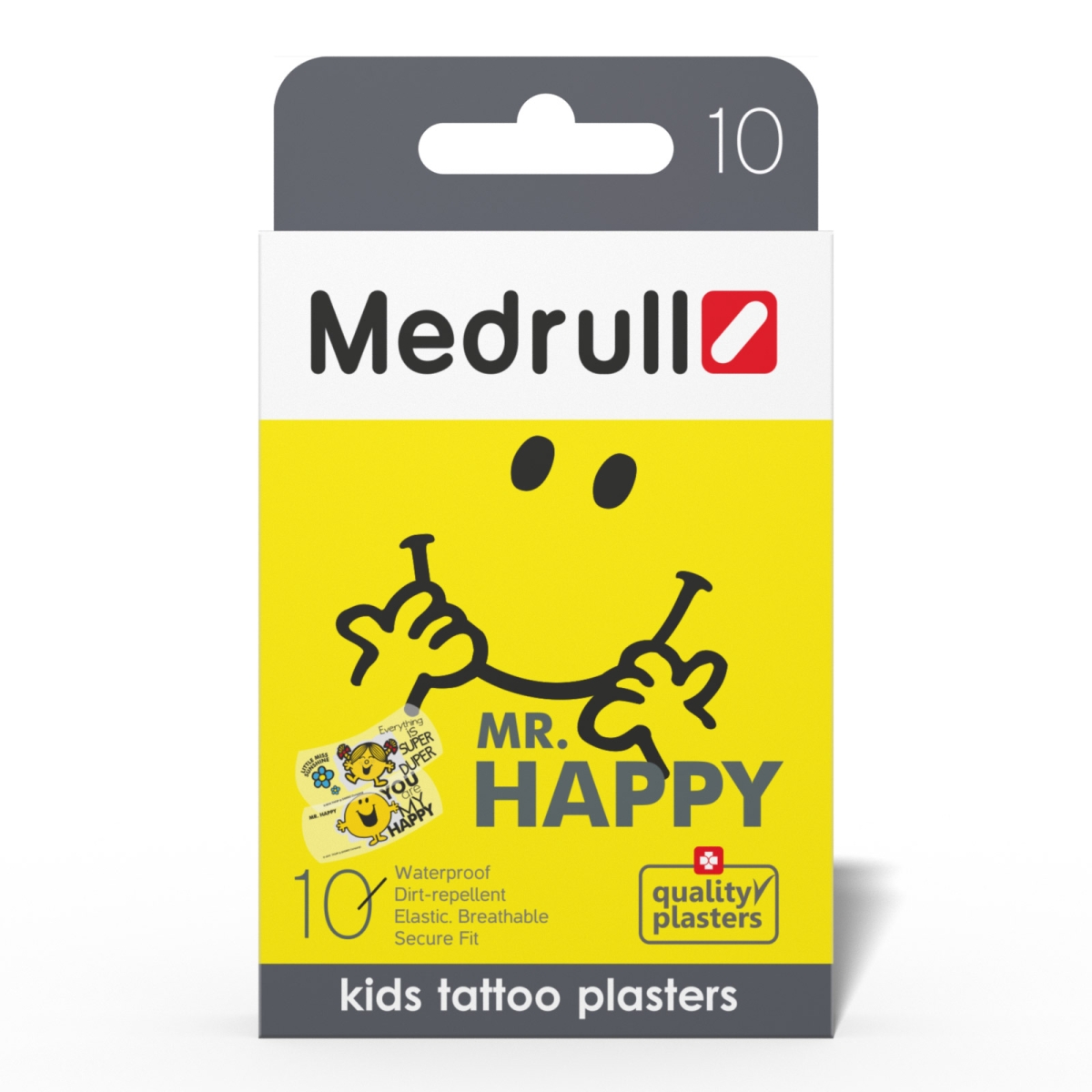 Medrull plāksteris "Mr.Happy" N10 - Produkta attēls