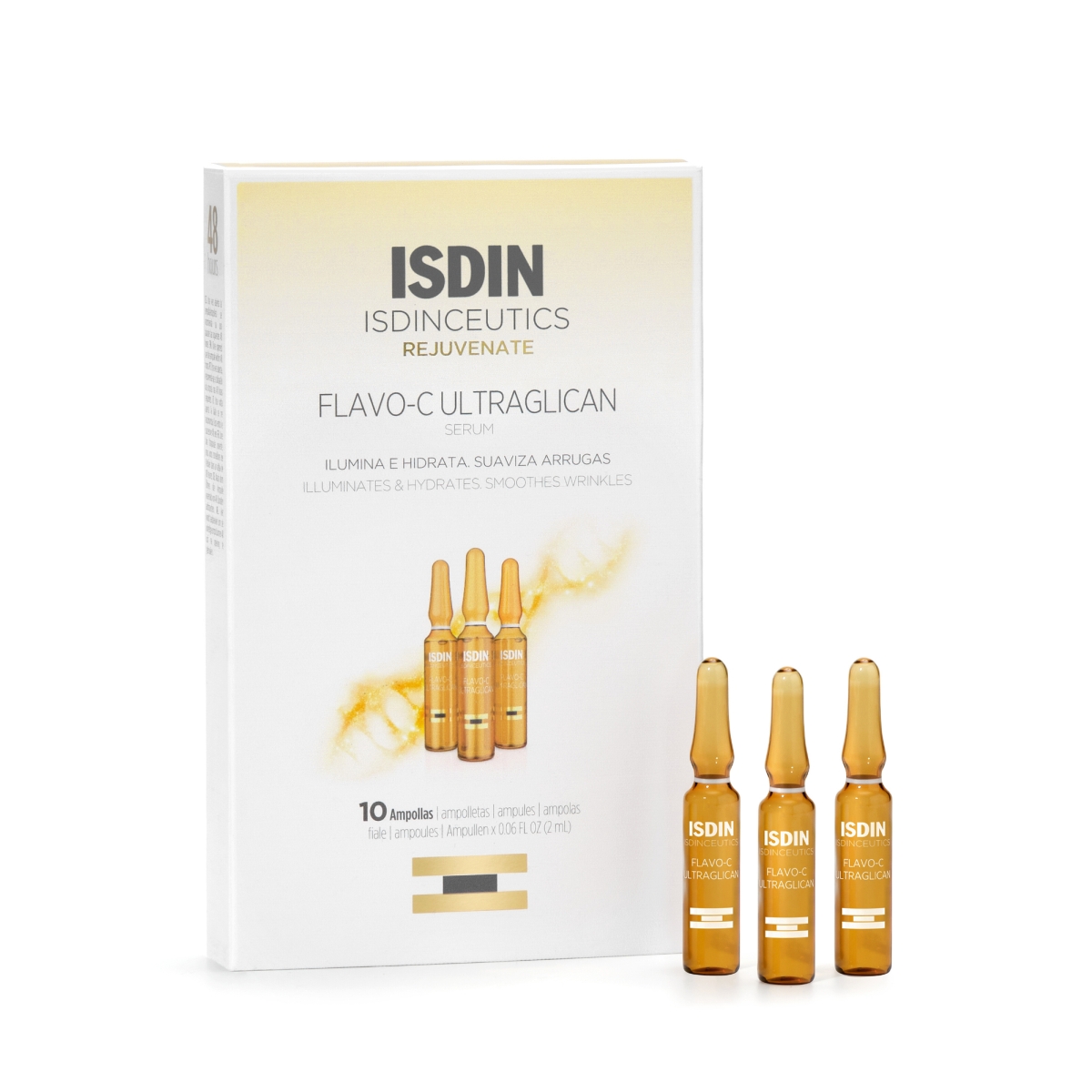 ISDIN Flavo-C Ultraglican ampulas, 2 ml, 10 gab