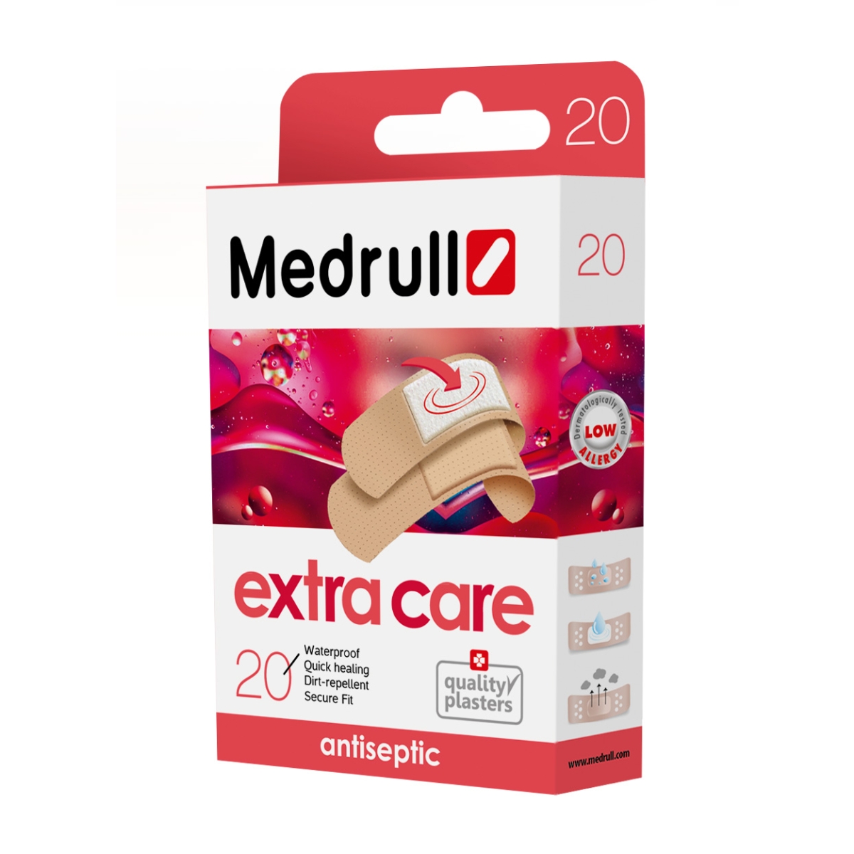 Medrull plāksteris "Extra Care" N20 - Produkta attēls