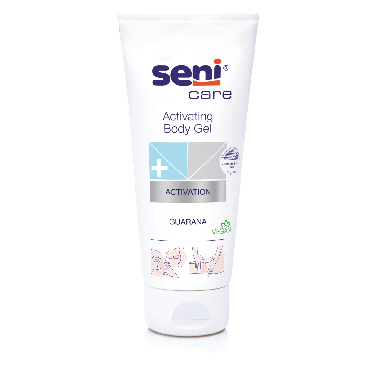 SENI CARE aktivizējošs ķermeņa gels ar guaranu, 200 ml - Produkta attēls