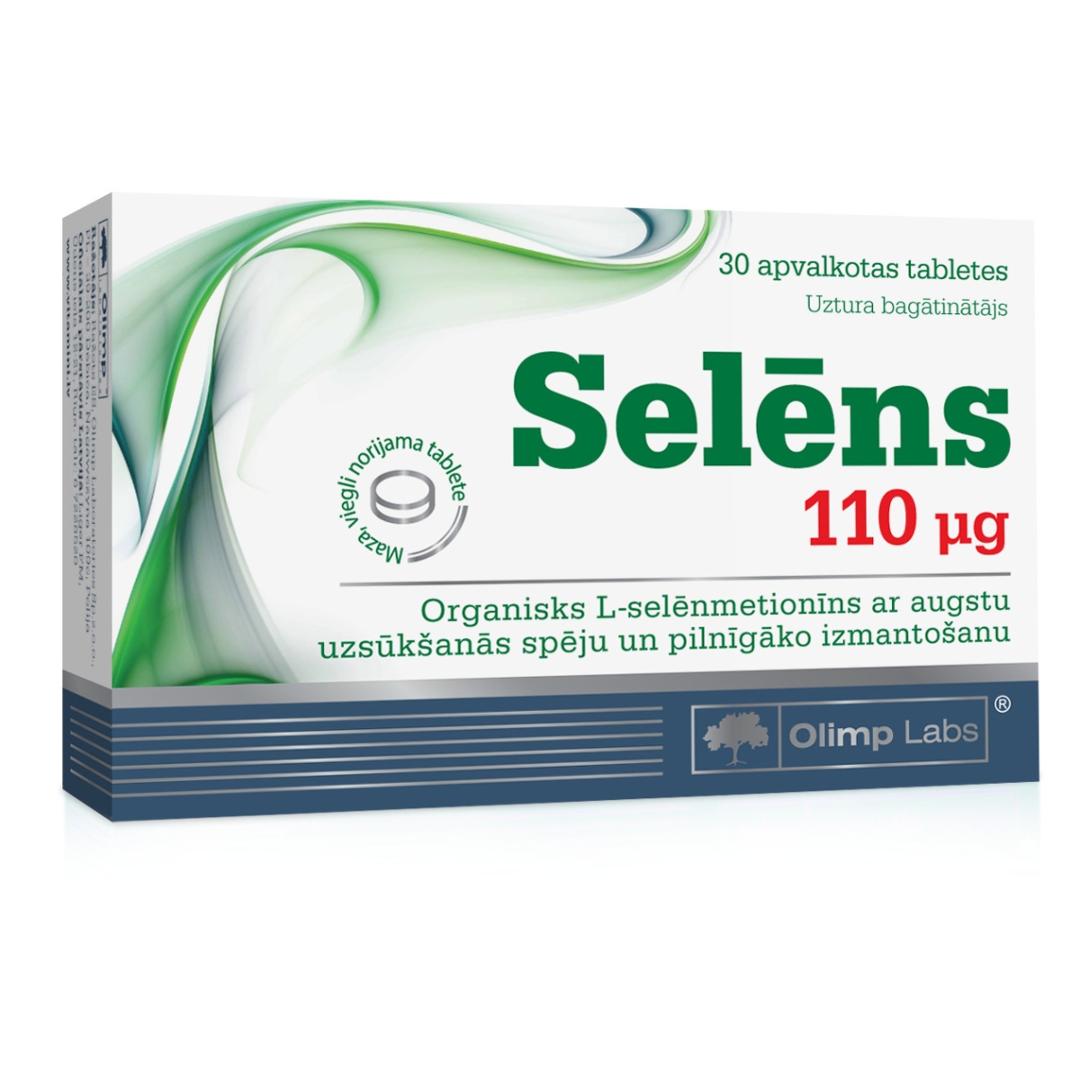 OLIMPLABS SELĒNS 110MCG TABLETES N30