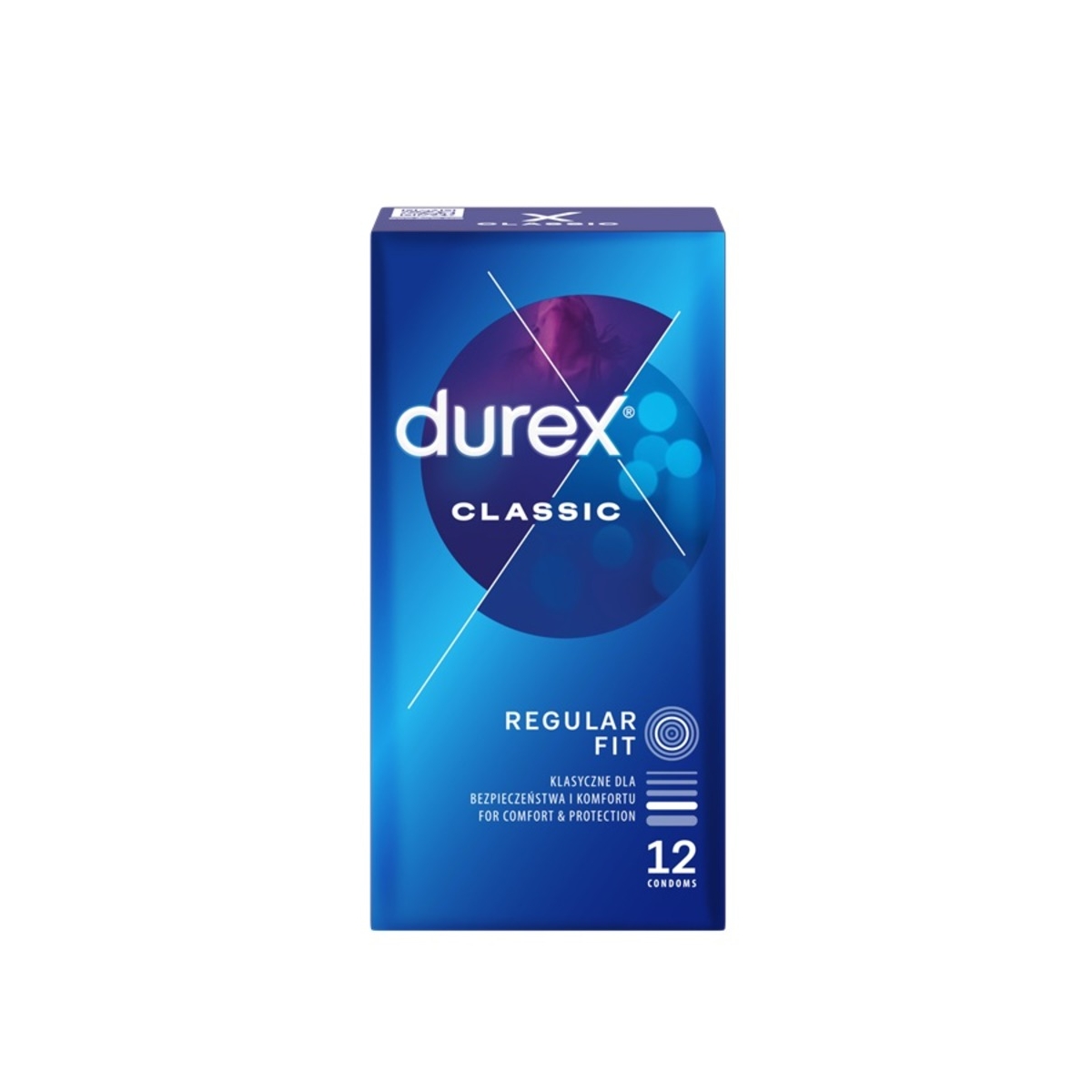 DUREX Classic prezervatīvi, 12 gab. - Produkta attēls