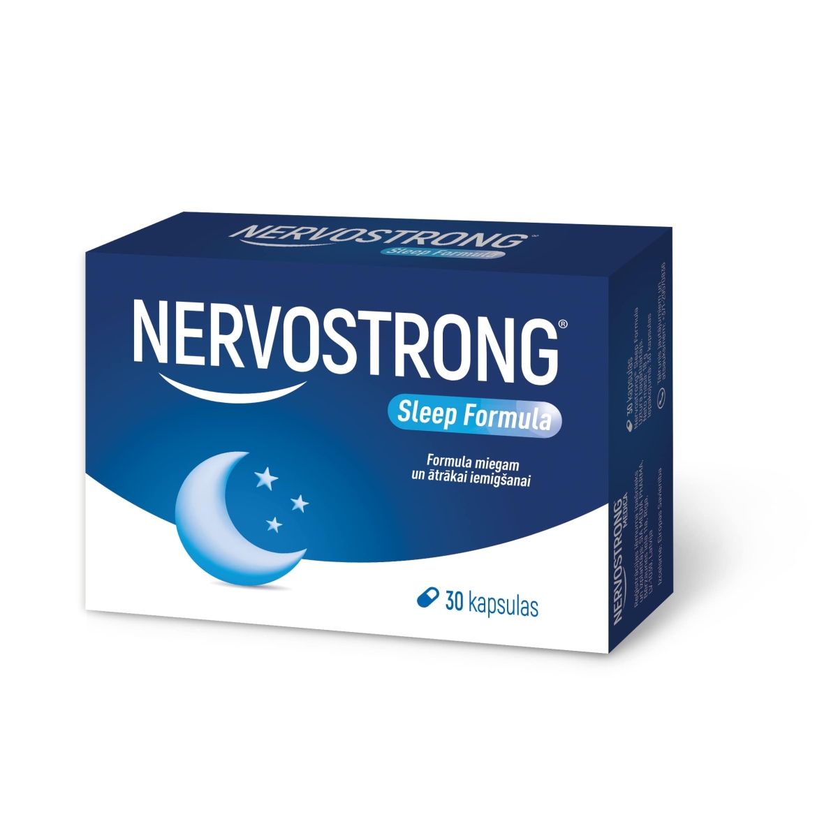 NERVOSTRONG Sleep Formula kapsulas, 30 gab.