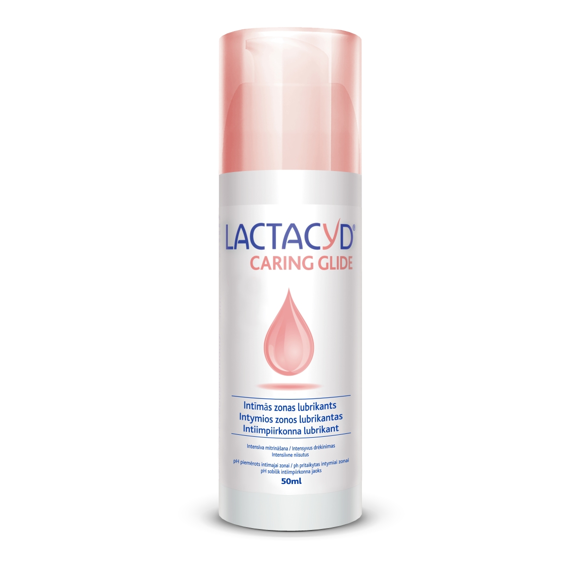 LACTACYD Caring Glide intīmās zonas lubrikants, 50 ml