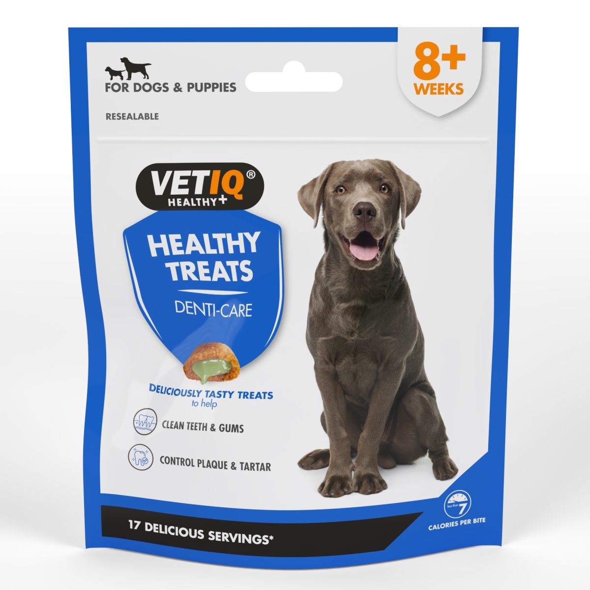 MC VETIQ DENTI-CARE DOGS/PUPPIES HEALTHY TREATS 70G - Produkta attēls 1