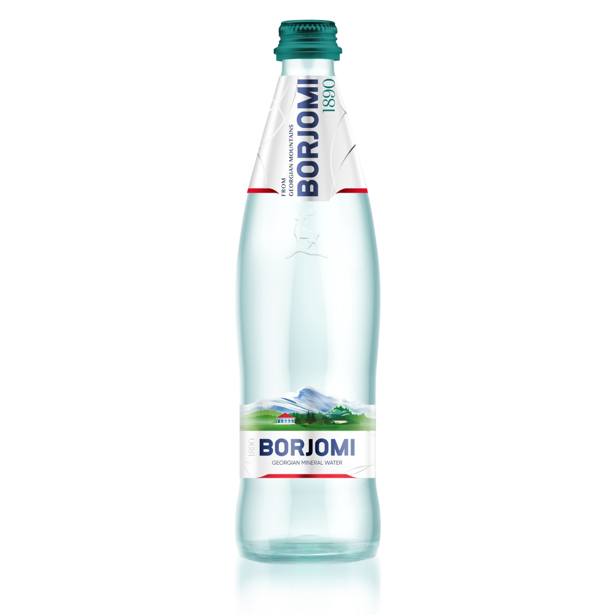 Minerālūdens Borjomi gazēts 0,5l Stikls - Produkta attēls