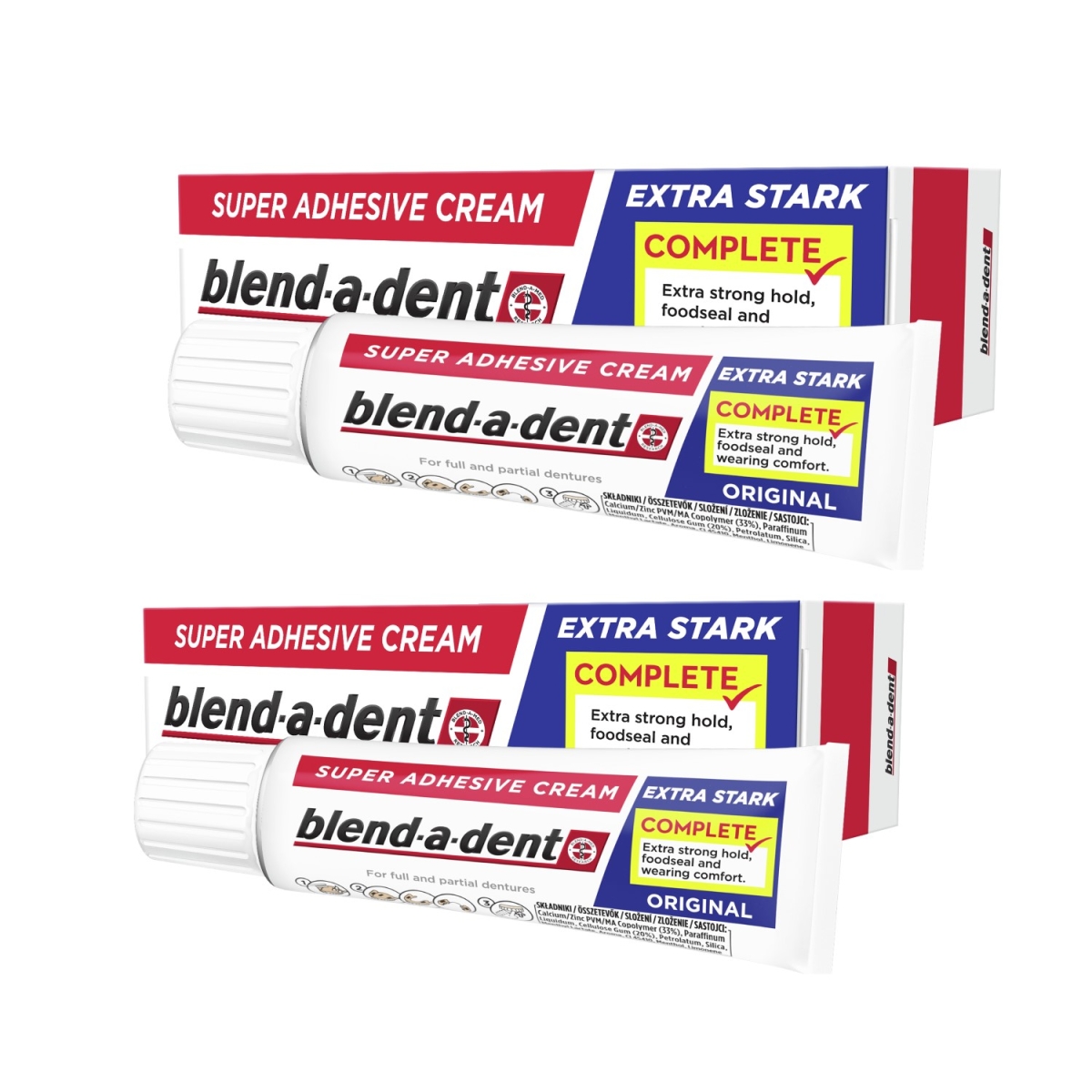 BLEND-A-DENT Original 1 + 1 protēžu līme