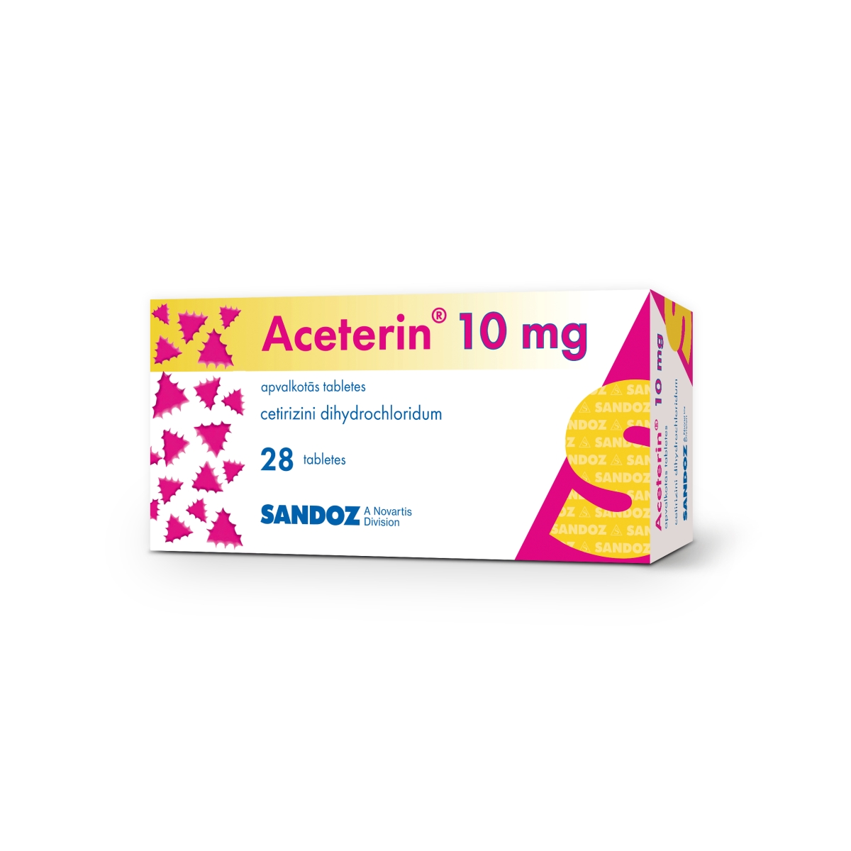 ACETERIN 10MG TABLETES N28 - Produkta attēls