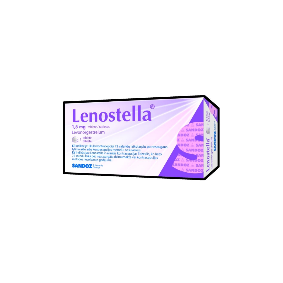 LENOSTELLA 1.5MG TBL N1 - Produkta attēls