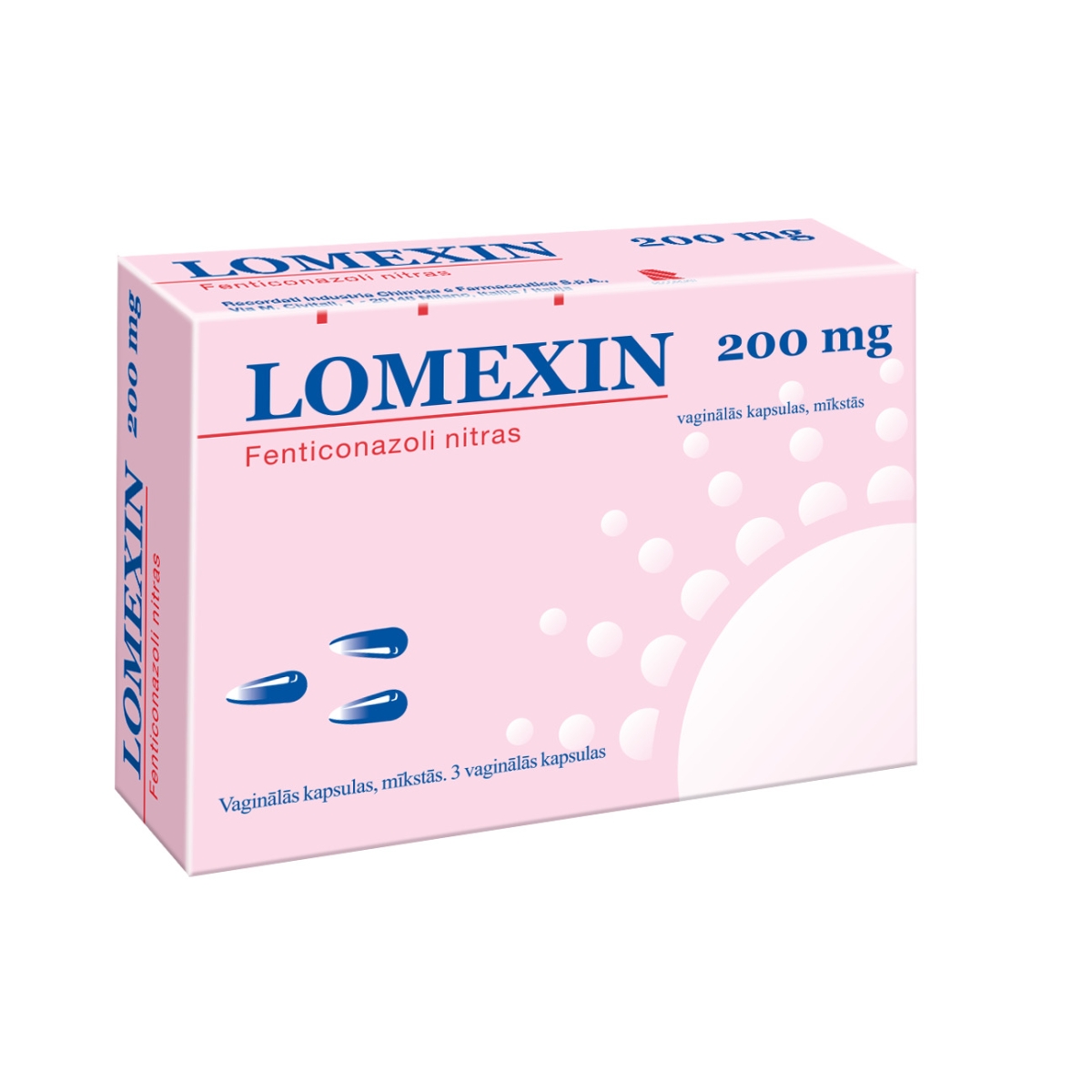 LOMEXIN OVUL. 200MG N3