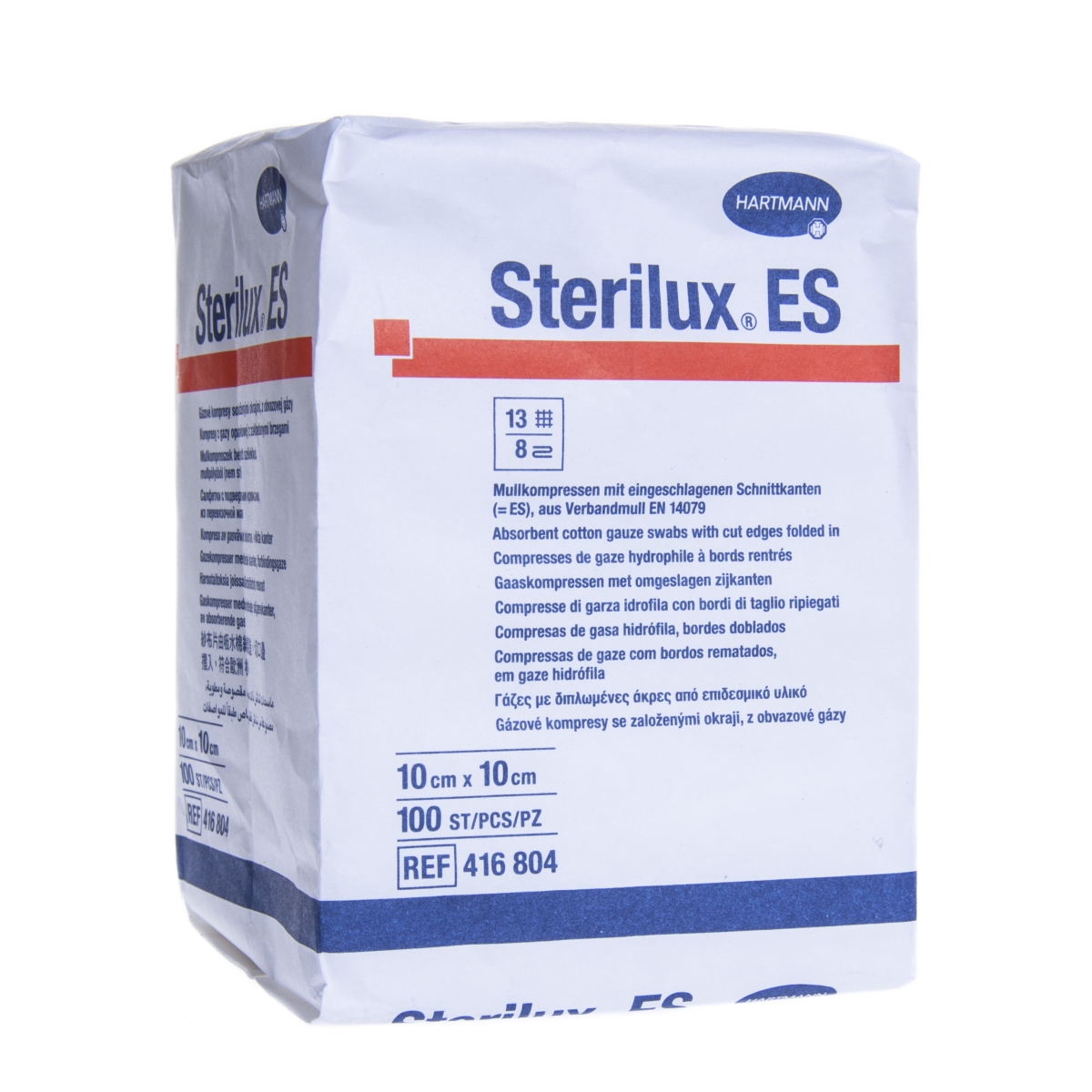 STERILUX ES marles salvete (10 x 10 cm), 100 gab - Produkta attēls