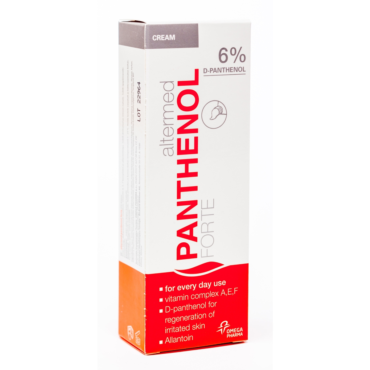 ALTERMED Panthenol Forte 6% krēms, 30 g - Produkta attēls