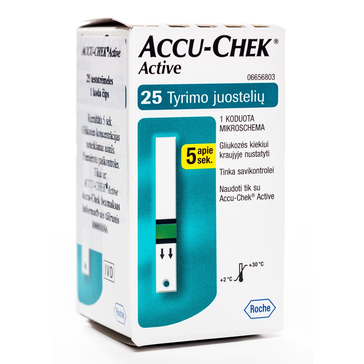 ACCU-CHEK ACTIVE GLUCOSE N25 (K) - Produkta attēls