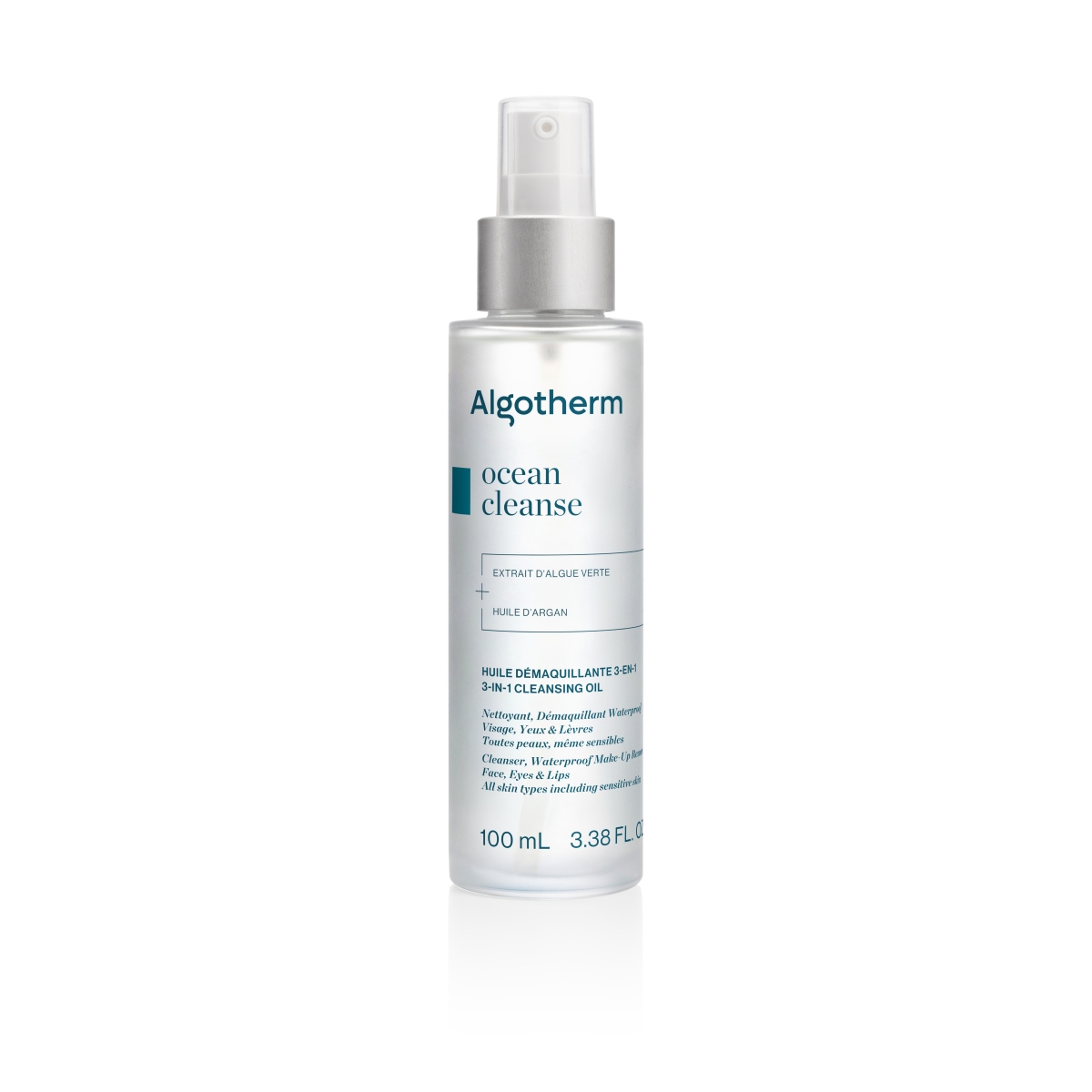 ALGOTHERM Ocean Cleanse 3 in 1 eļļa kosmētikas noņemšanai, 100 ml