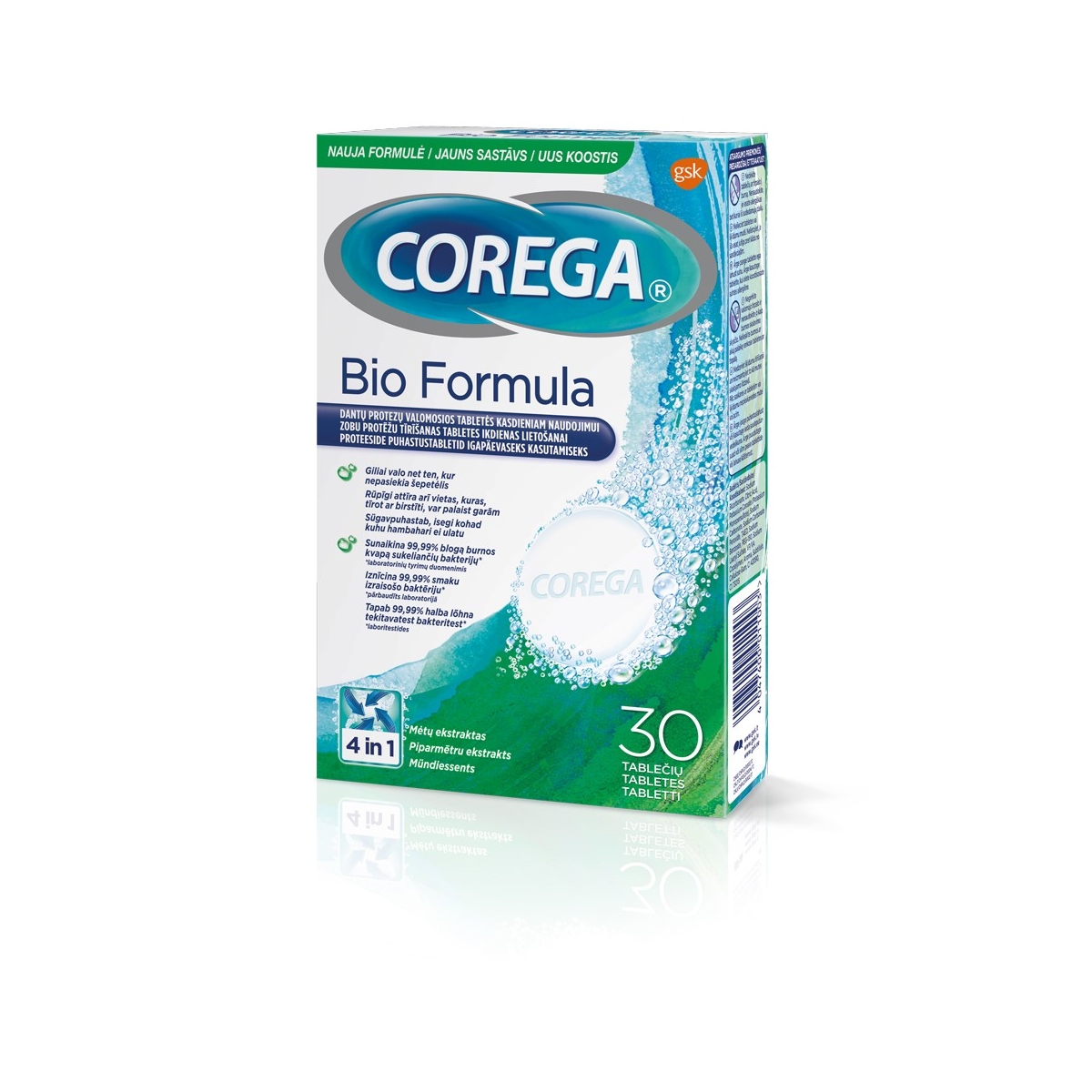 COREGA® Bio Formula tabletes, 30 gab.