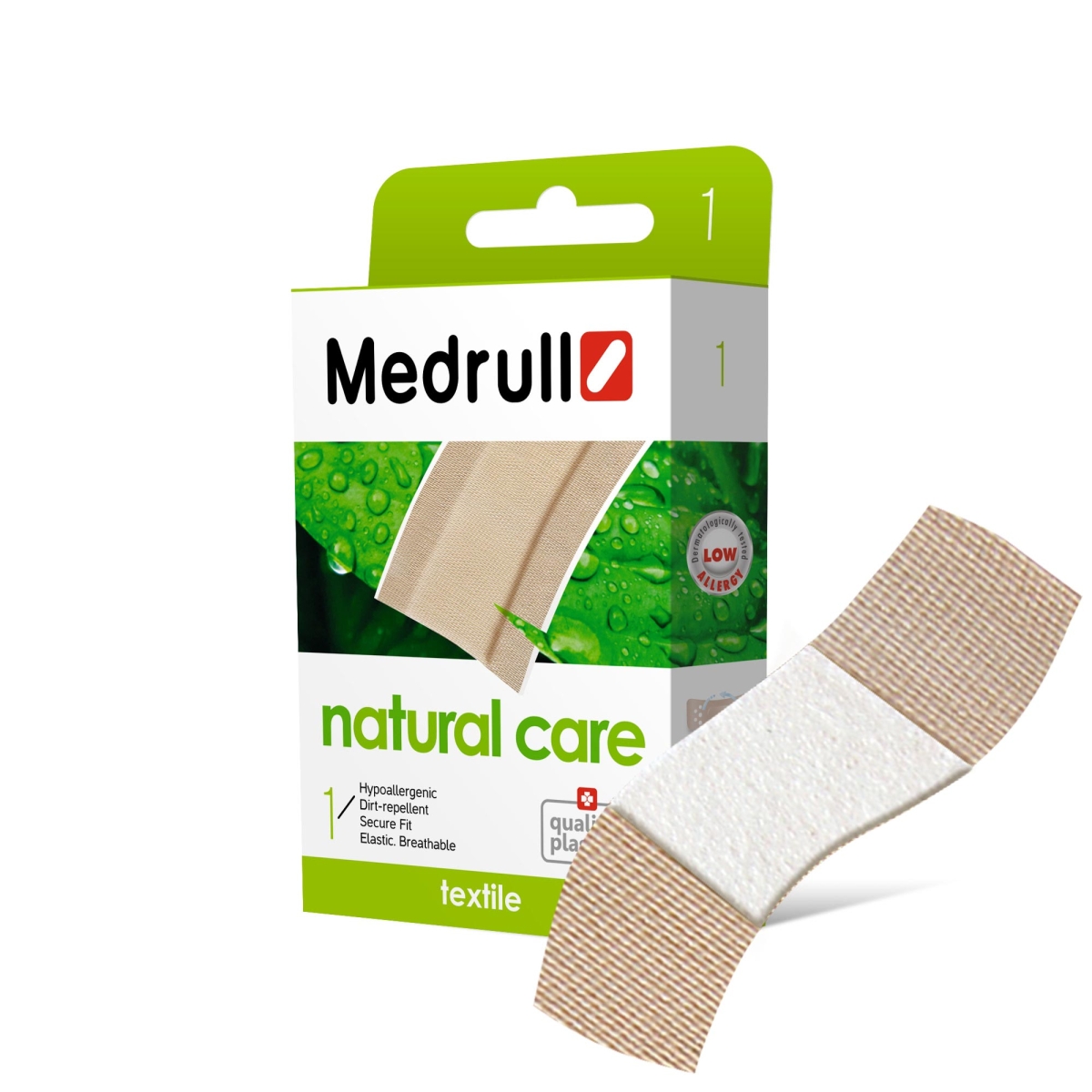 MEDRULL plāksteris "Natural Care", 1 gab - Produkta attēls