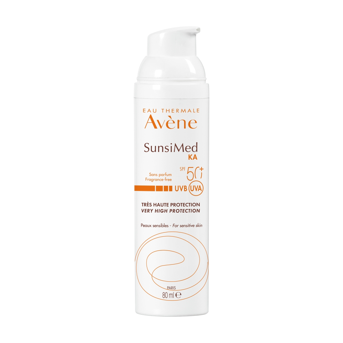 AVÈNE Sunsimed KA  SPF50+, 80 ml - Produkta attēls