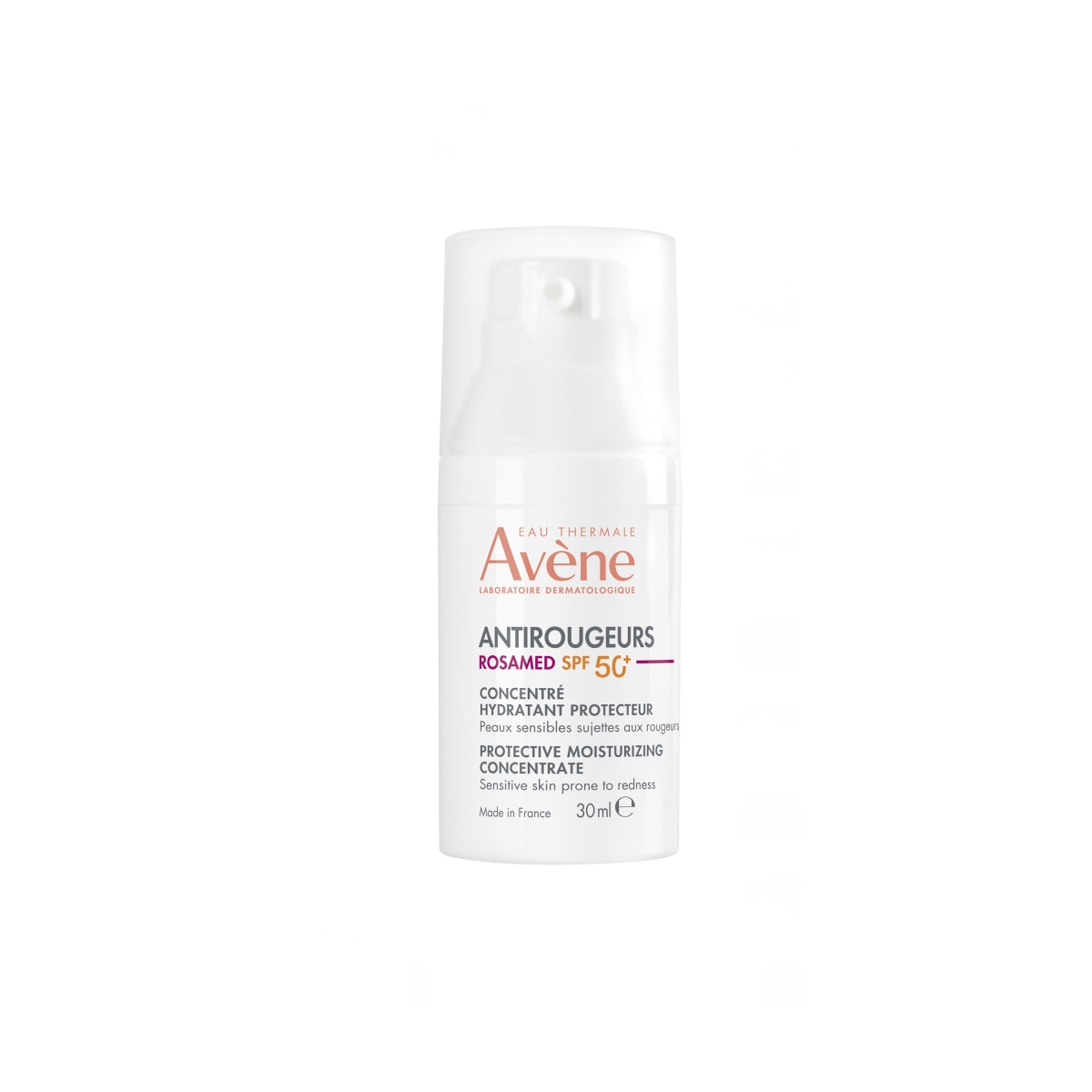 AVÈNE Anti-Redness Rosamed koncentrāts ar SPF50+, 30 ml - Produkta attēls