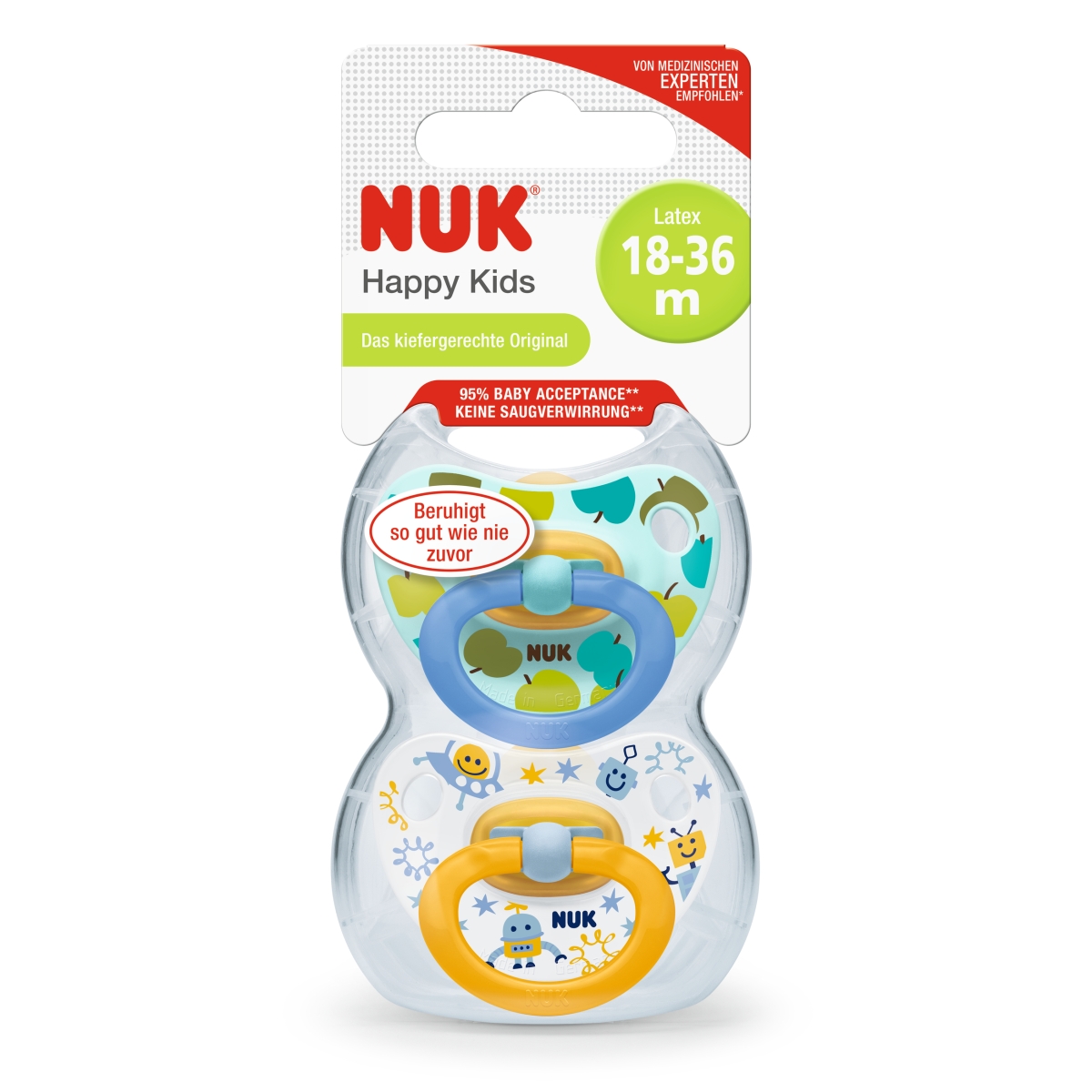 NUK Star 3LA māneklītis (18 - 36 mēn.), 2 gab - Produkta attēls