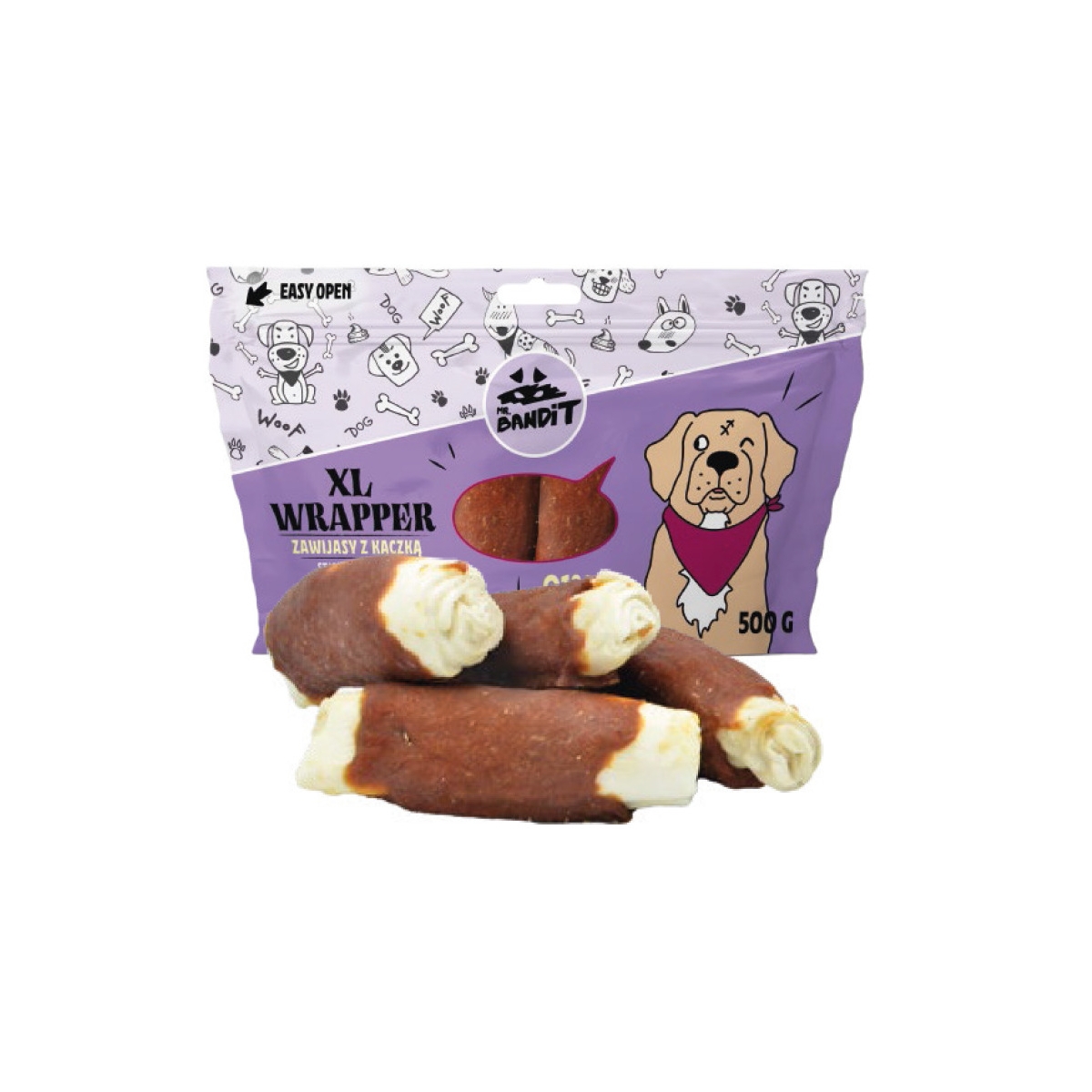 MR.BANDIT WRAPPER XL TĪTAS PĪLES NŪJIŅAS 13CM 500G - Produkta attēls