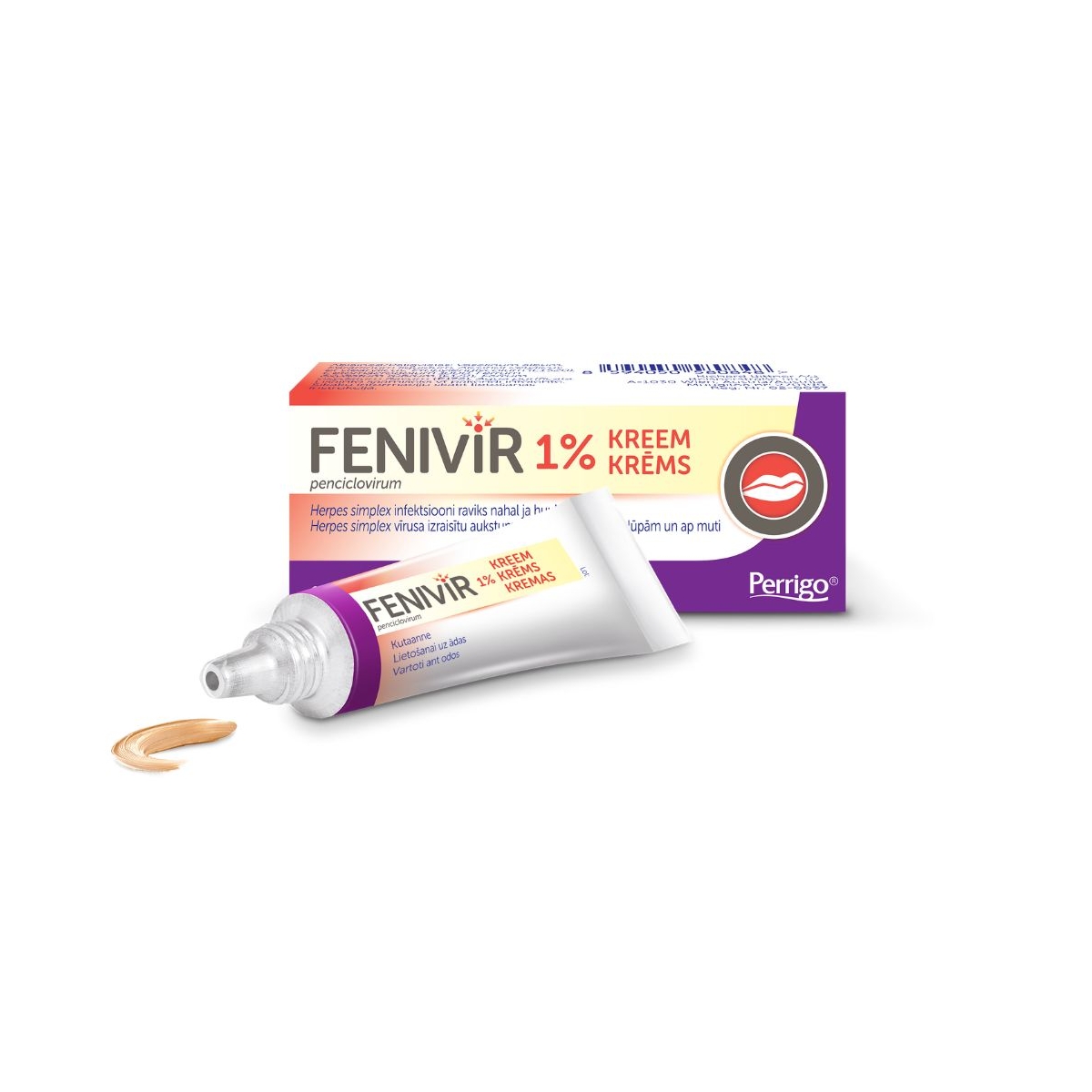 FENIVIR 1% KRĒMS 2G - Produkta attēls