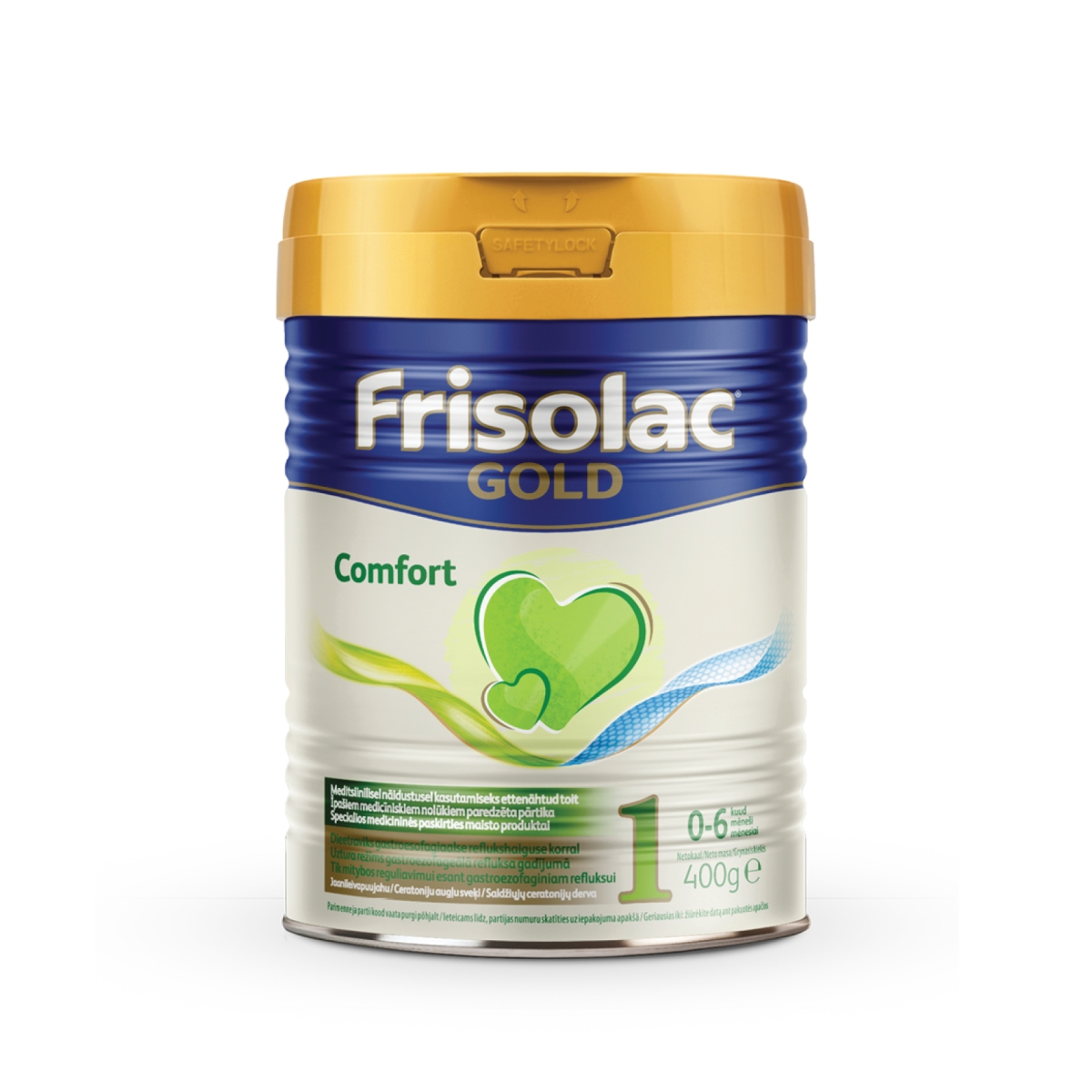 FRISOLAC GOLD COMFORT 1 PIENA MAISĪJUMS 400G (0-6M) FA51 - Produkta attēls