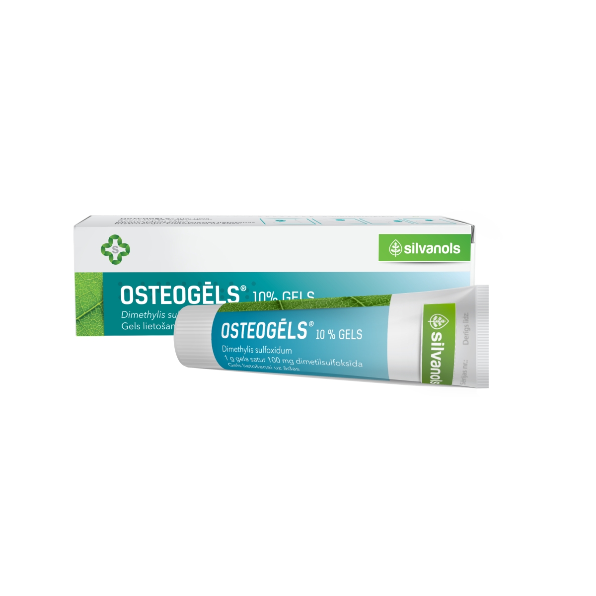 SILV. OSTEOGĒLS 10% GEL 40G - Produkta attēls